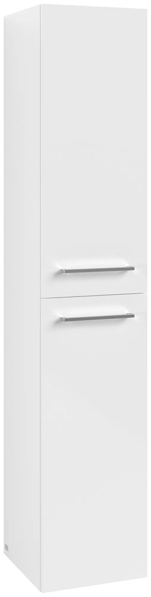 Villeroy & Boch Hochschrank „Avento“ 35 × 176 × 37,2 × 37,2 cm Brilliant White, Anschlag rechts, Soft Closing, 2 Türen