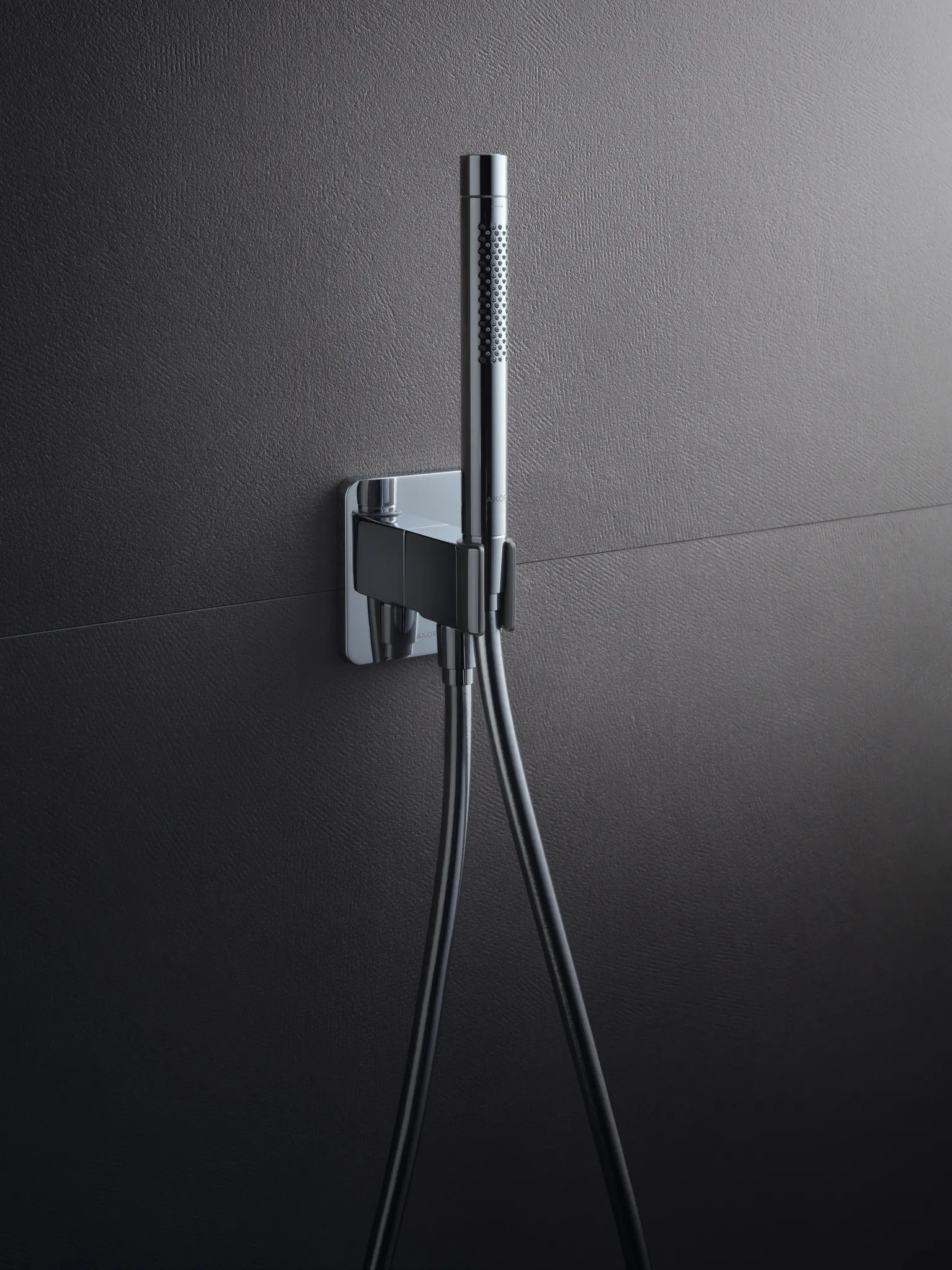 Handbrause Axor Starck chrom mit Rubit 2 Strahlarten