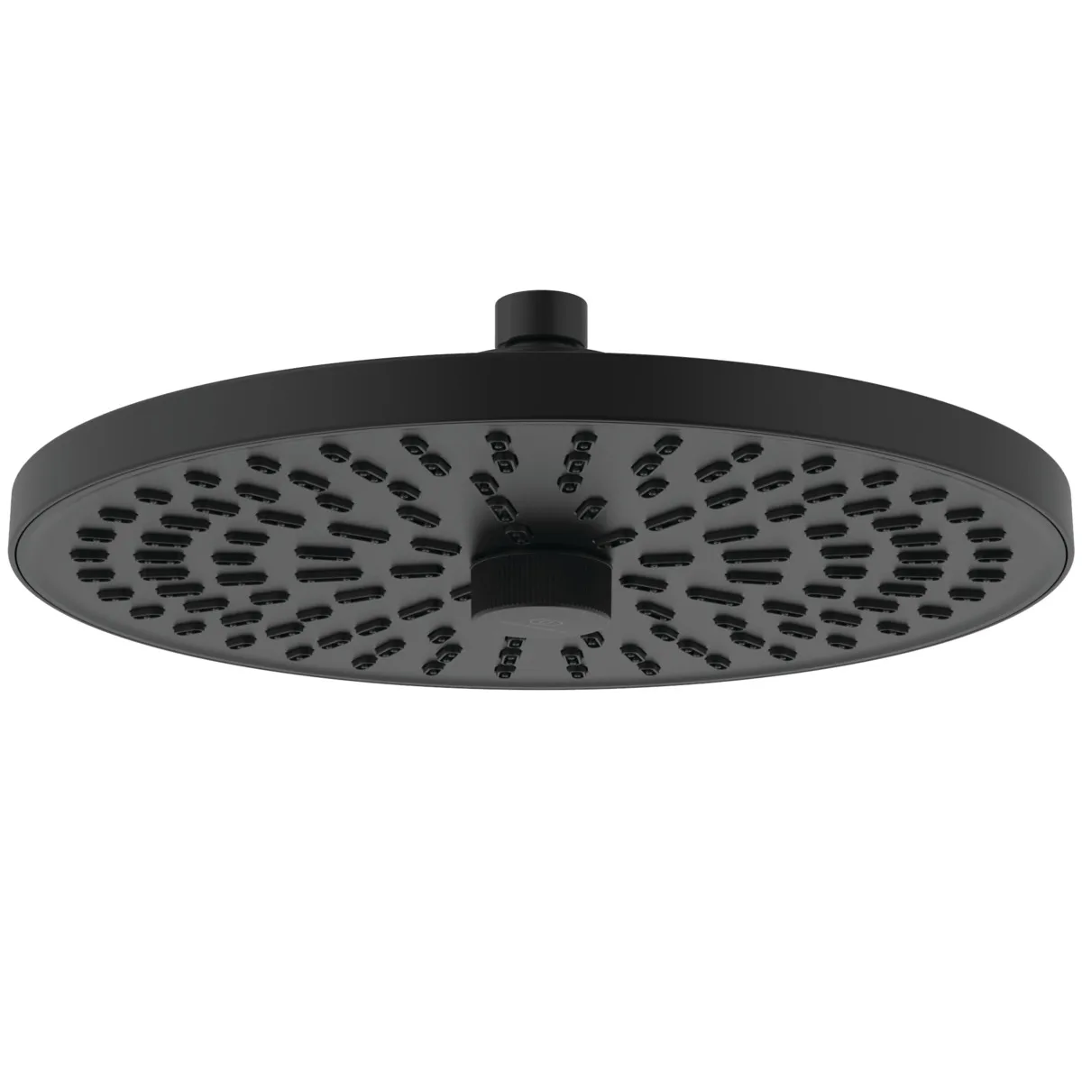 Ideal Standard 2-Funktions-Regenbrause Idealrain Alu+ Silk Black, Durchmesser 260 mm, Durchfluss 8 l/min, EasyClean, Anschluss G1/2
