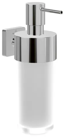 Villeroy & Boch Seifenspender „Elements-Striking“, Befestigung verdeckt 12,1 × 7 × 20,7 × ⌀ 7 cm in chrom