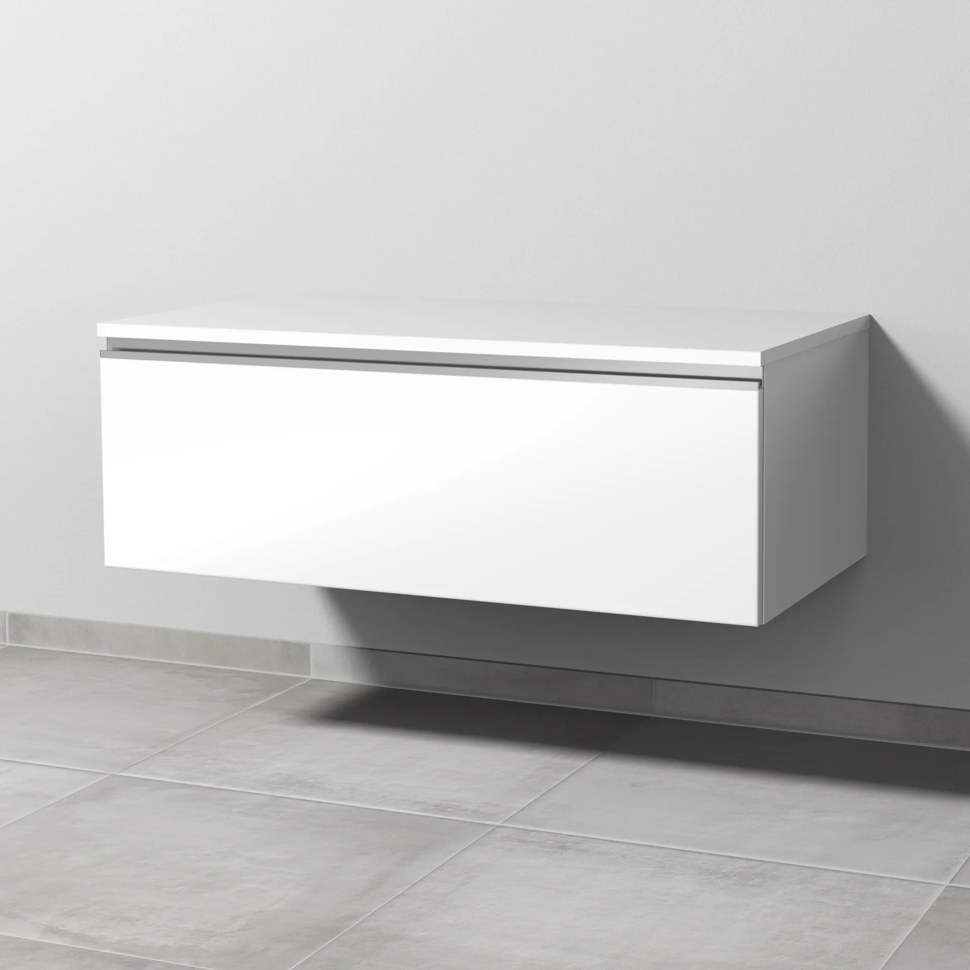 Sanipa Anbauschrank „2morrow“ 1000 × 340 × 520 mm in Weiß (glanz)