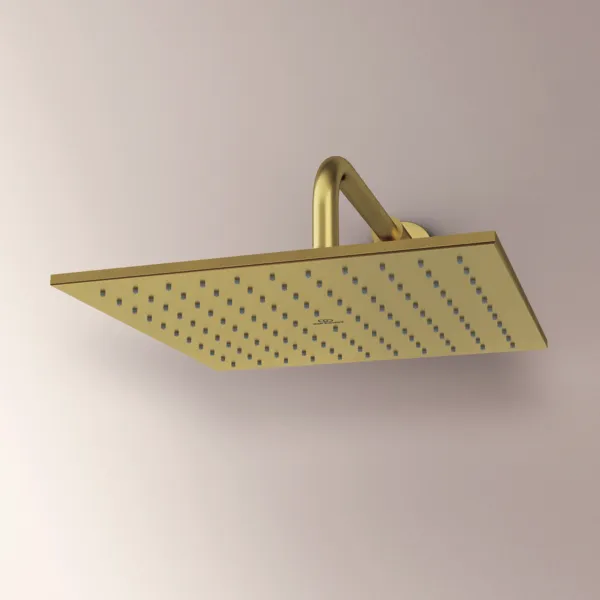 Wandanschluss Idealrain 300mm, Brushed Gold Wandanschluss Idealrain 300mm, Brushed Gold