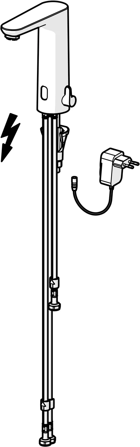 HansaELECTRA 9363 chr Waschtischarmatur, WT-Batt., ND, 230⁄9 V, Bluetooth HansaELECTRA 9363 chr Waschtischarmatur, WT-Batt., ND, 230⁄9 V, Bluetooth