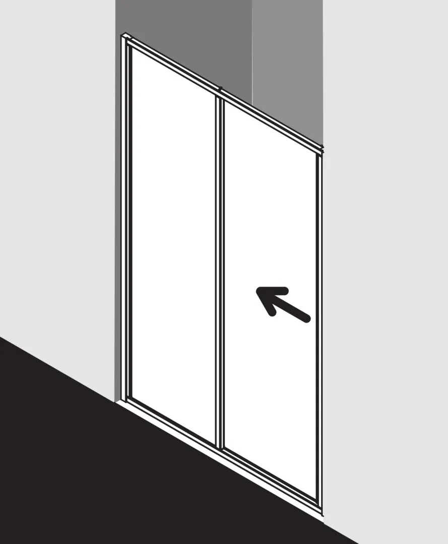 Kermi Duschdesign IBIZA 2000 ST2, 1750x1100 mm, Silber Mattglanz Kermi Duschdesign IBIZA 2000 ST2, 1750x1100 mm, Silber Mattglanz