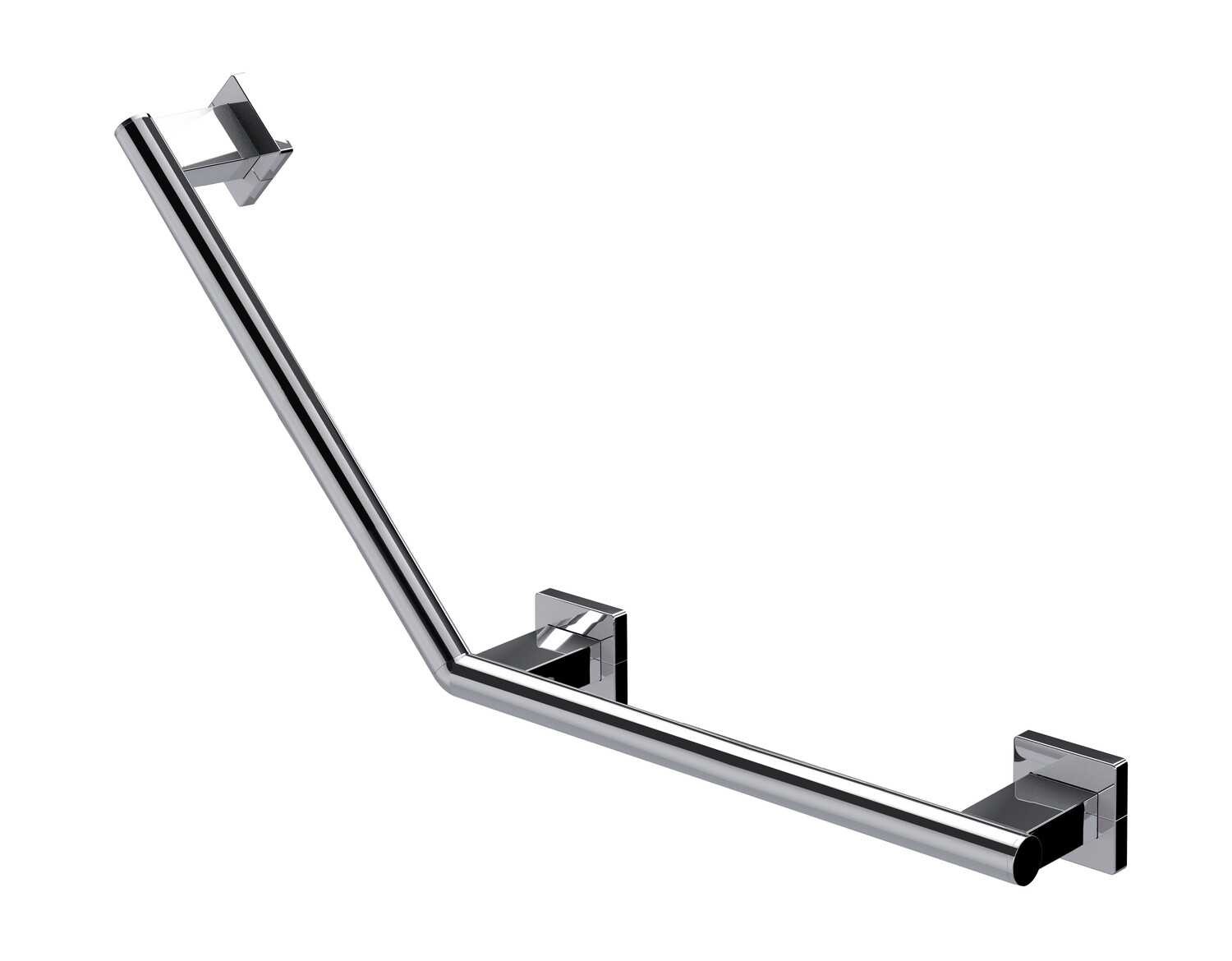 emco 135°-Winkelgriff „system 2“ in chrom, rechts