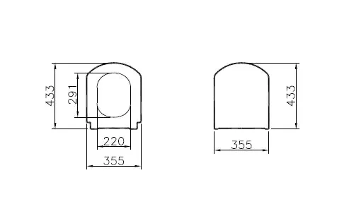 VitrA Valarte WC-Sitz mit Absenkautomatik Duroplast Weiß Hochglanz VitrA Valarte WC-Sitz mit Absenkautomatik Duroplast Weiß Hochglanz
