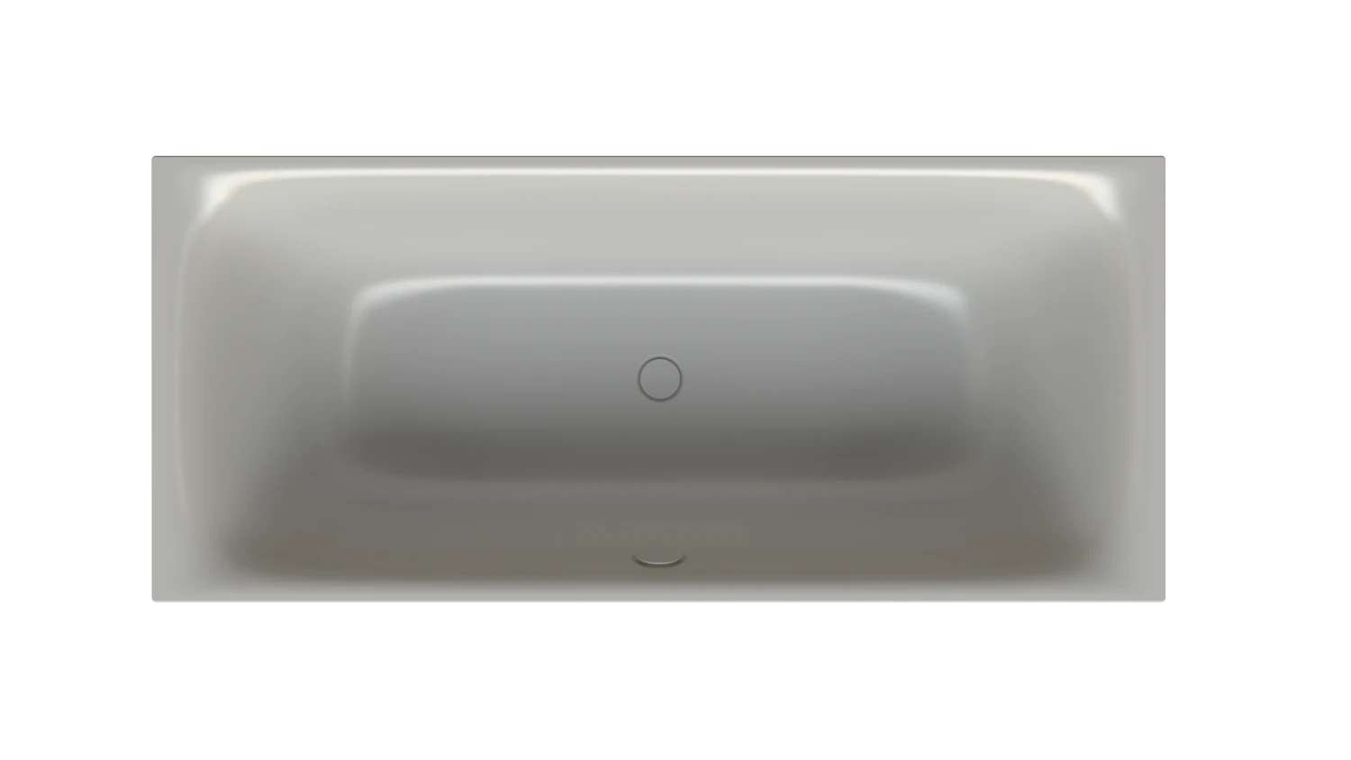 Bette rechteck Badewanne „BetteLux“ 170 × 75 cm in Flanell