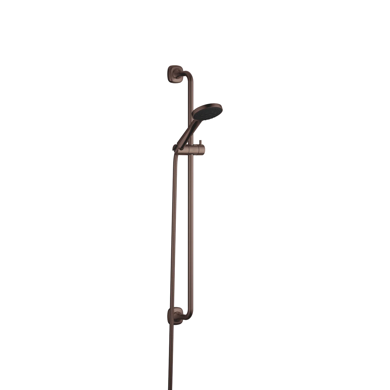 Dornbracht Duschgarnitur COYA ohne Handbrause, Dark Bronze gebürstet PVD, Stichmaß 800 mm, Rosetten 60 x 60 mm Dornbracht Duschgarnitur COYA ohne Handbrause, Dark Bronze gebürstet PVD, Stichmaß 800 mm, Rosetten 60 x 60 mm
