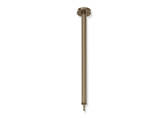 HEWI Deckenabhängung System 900, Edelstahl PVD bronze gebürstet, Länge 500 mm, kürzbar auf 200 mm, Durchmesser 25 mm