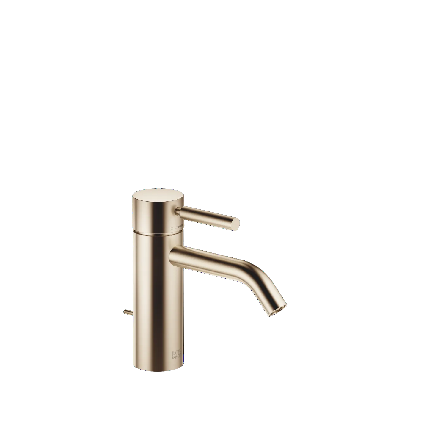 Dornbracht META Waschtisch-Einhandbatterie mit Ablaufgarnitur Light Gold gebürstet 33502660