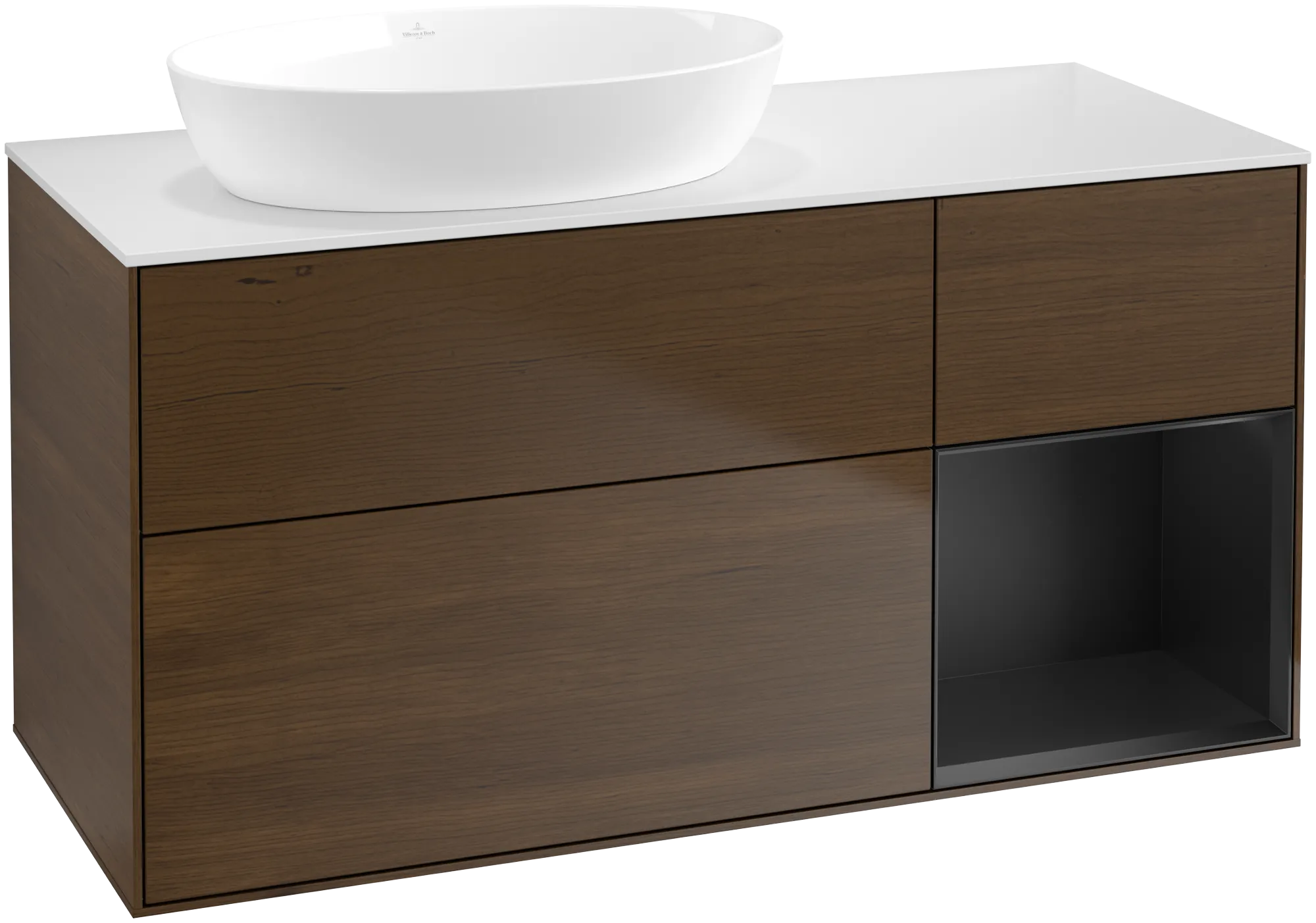 Villeroy & Boch Finion Waschbeckenunterschrank GA5 1200x603x501mm mit Beleuchtung