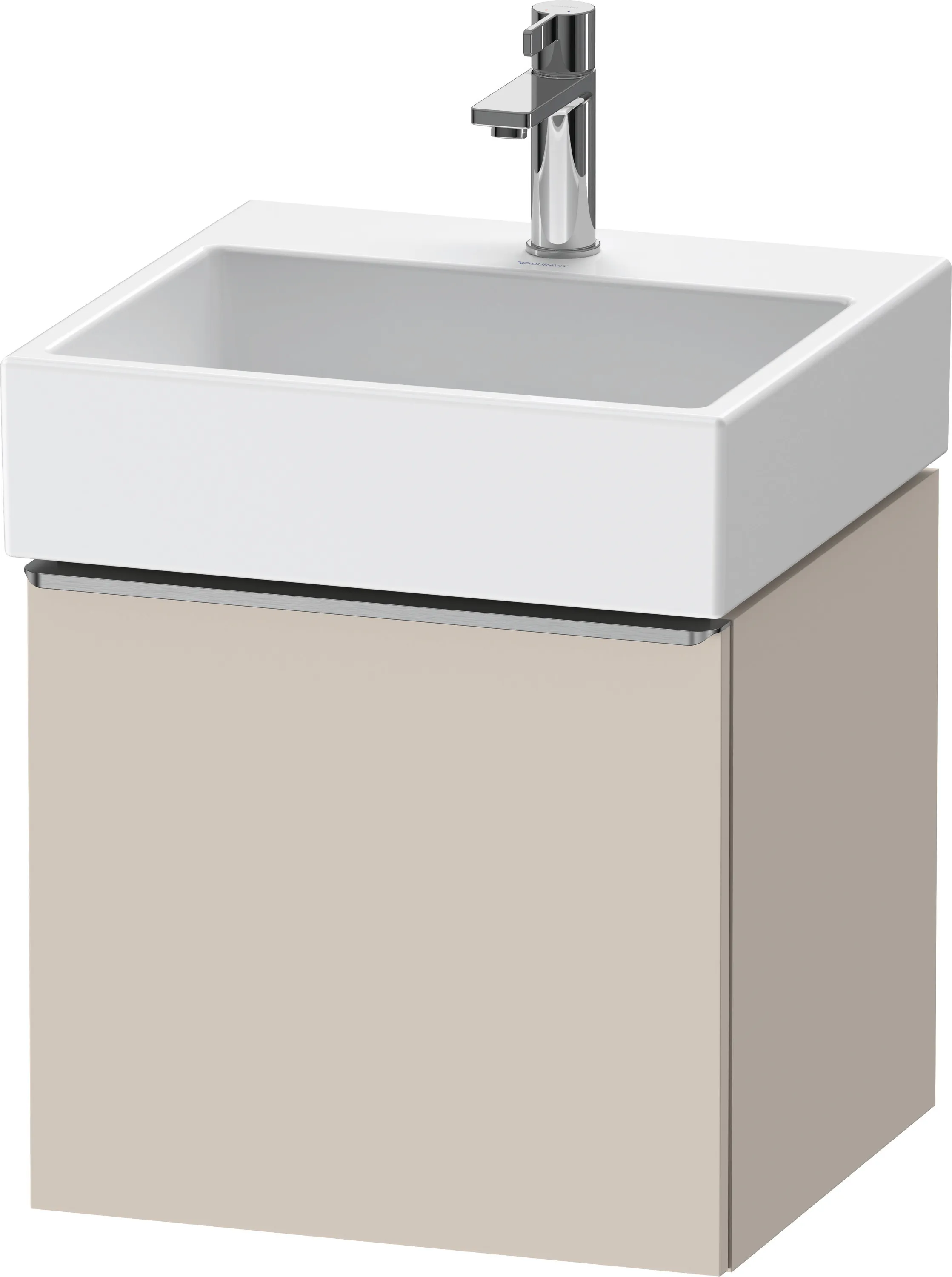 Duravit Waschtischunterschrank wandhängend „D-Neo“ 48,4 × 44 × 44,2 cm Taupe Matt