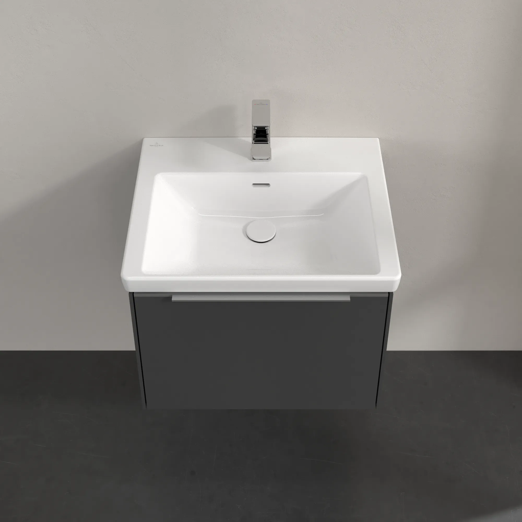 Villeroy & Boch Subway 3.0 Waschbeckenunterschrank C57700 572x429x478mm Graphite