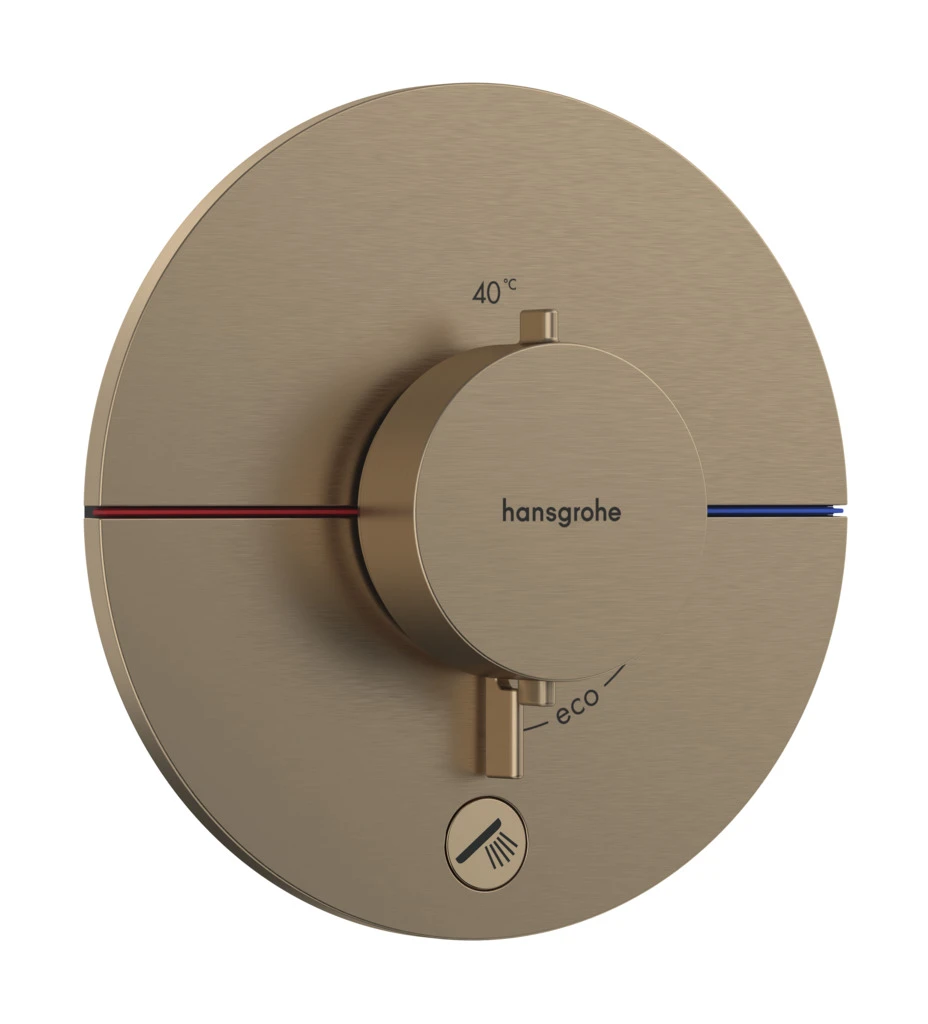 ShowerSelect Comfort S Thermostat Unterputz für 1 Verbraucher und einen zusätzlichen Abgang Chrom