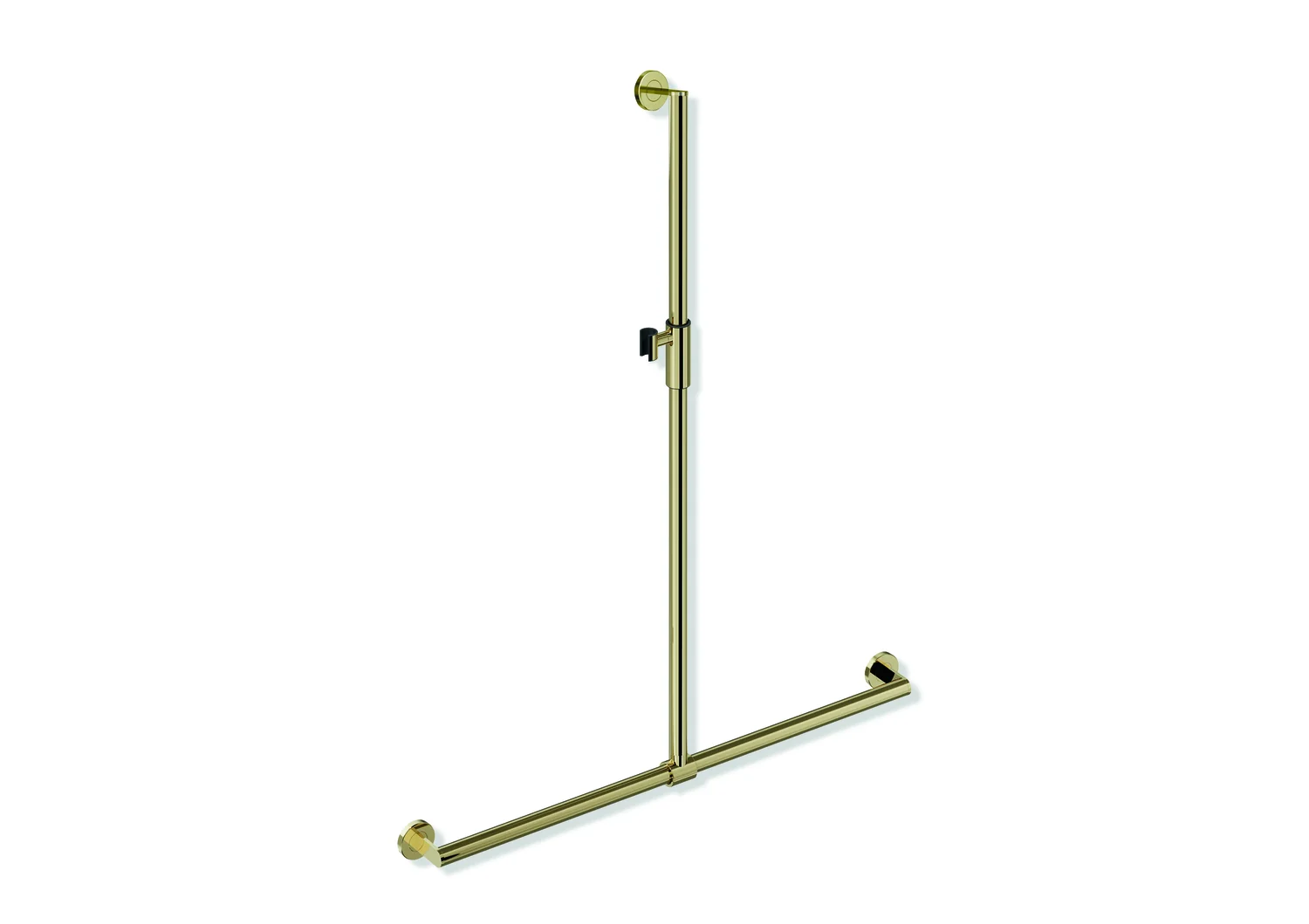 HEWI Duschhandlauf System 900 PG93, Edelstahl PVD, Brausehalter verschiebbar, HEWI Farbe CK HEWI Duschhandlauf System 900 PG93, Edelstahl PVD, Brausehalter verschiebbar, HEWI Farbe CK