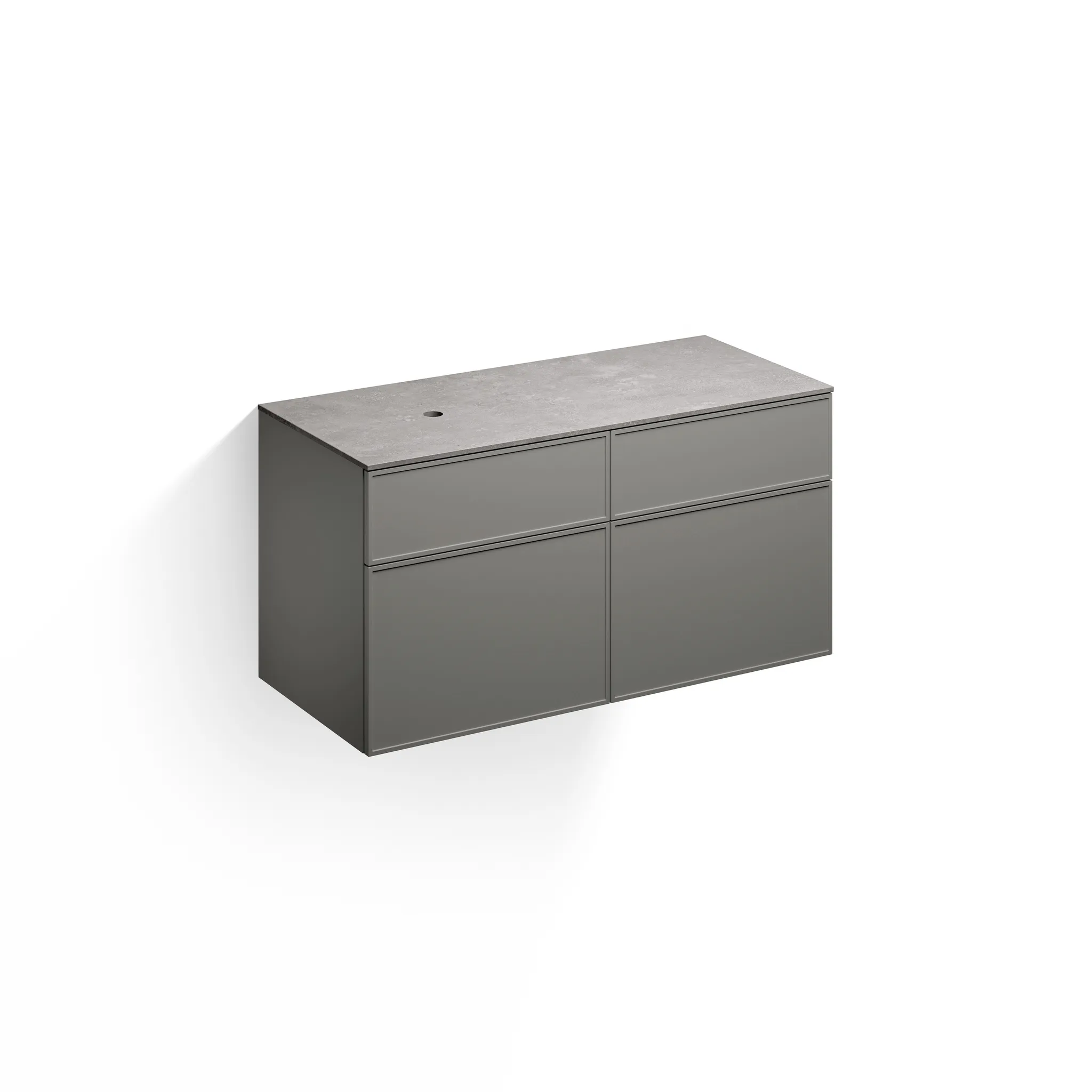 Alape Möbelmodul Arkta 1200x600 NY Silk/Quarzgrau