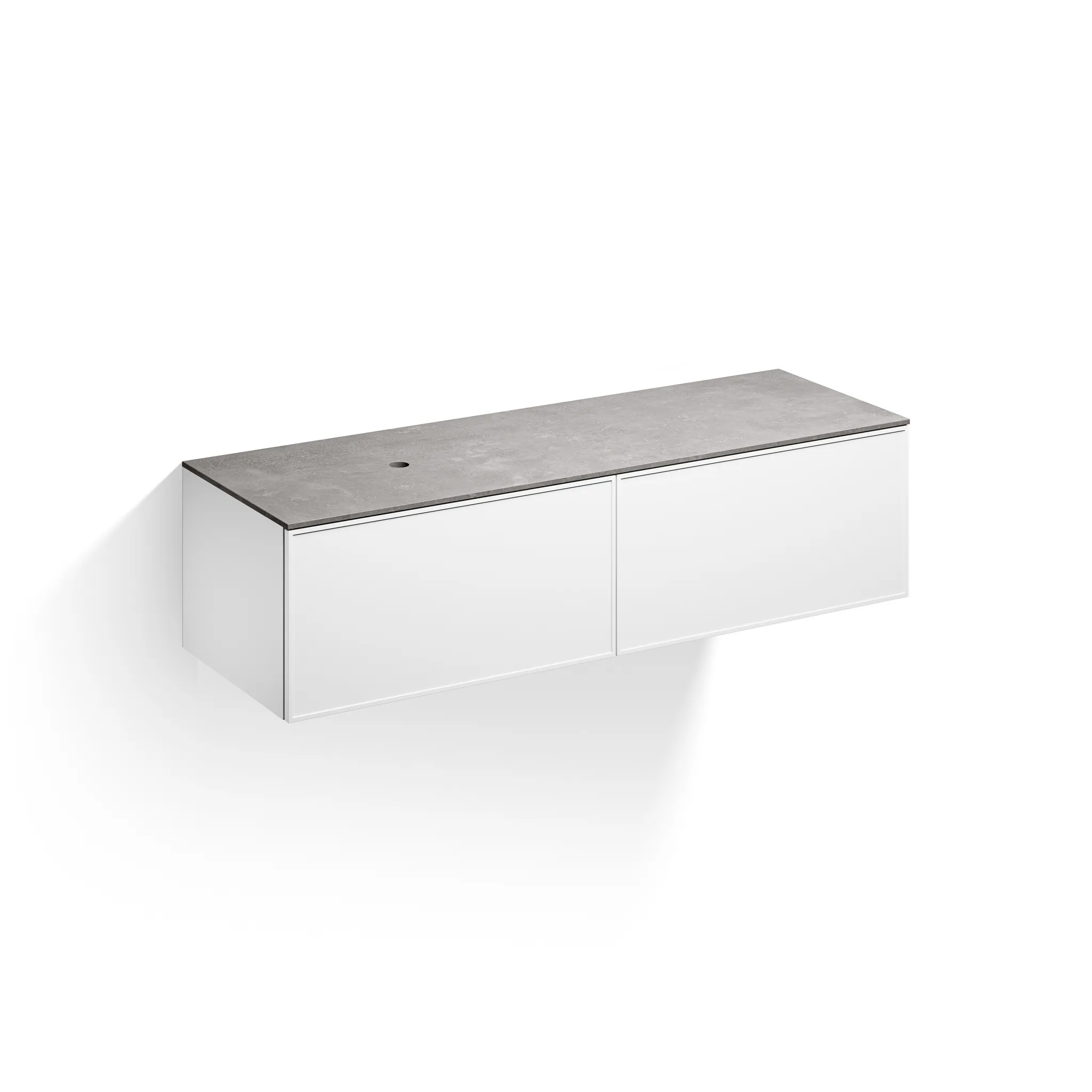 Alape Möbelmodul Arkta 1600x400 NY silk/Weiß