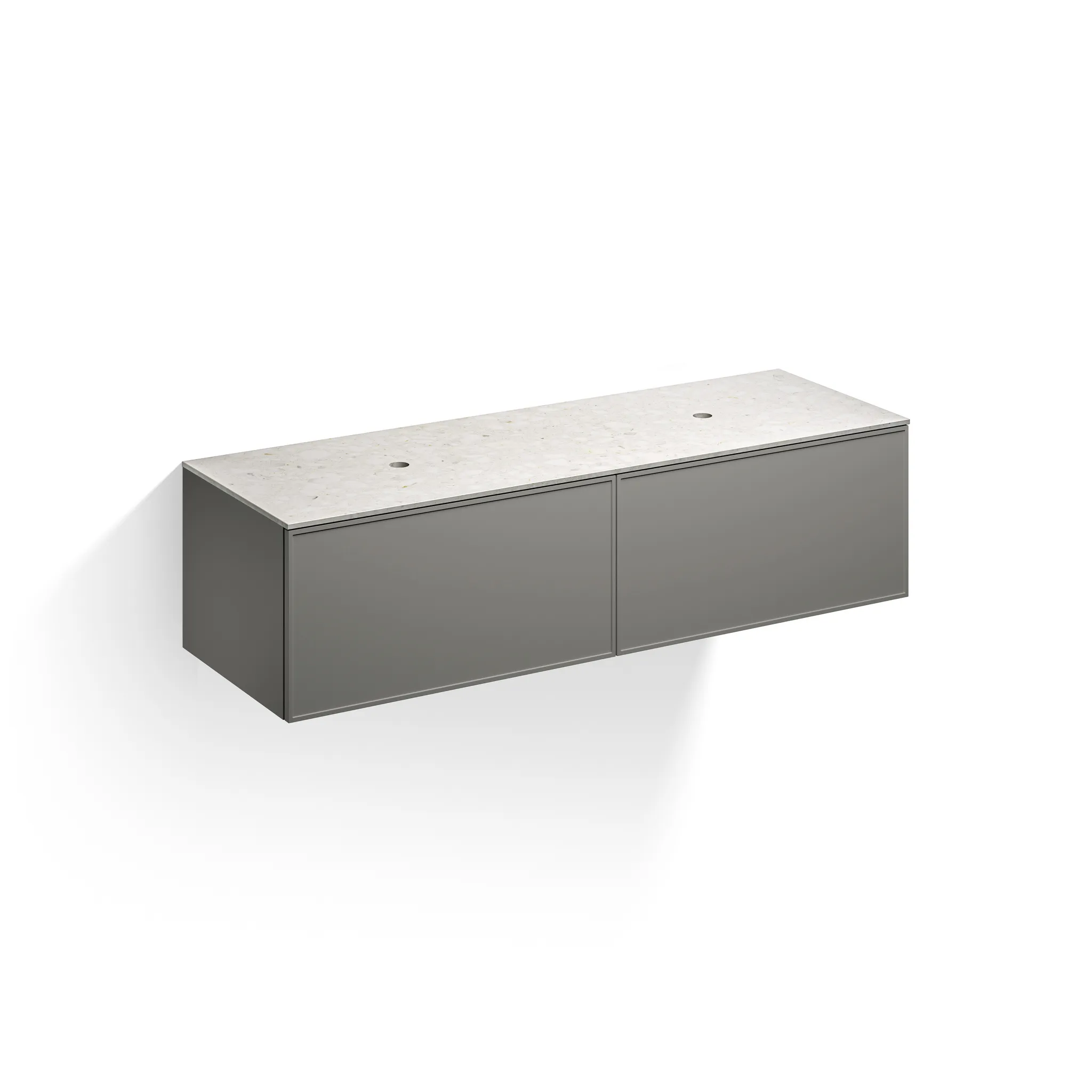 Alape Möbelmodul Arkta 1600x400 Neolith Silk/Quarzgrau