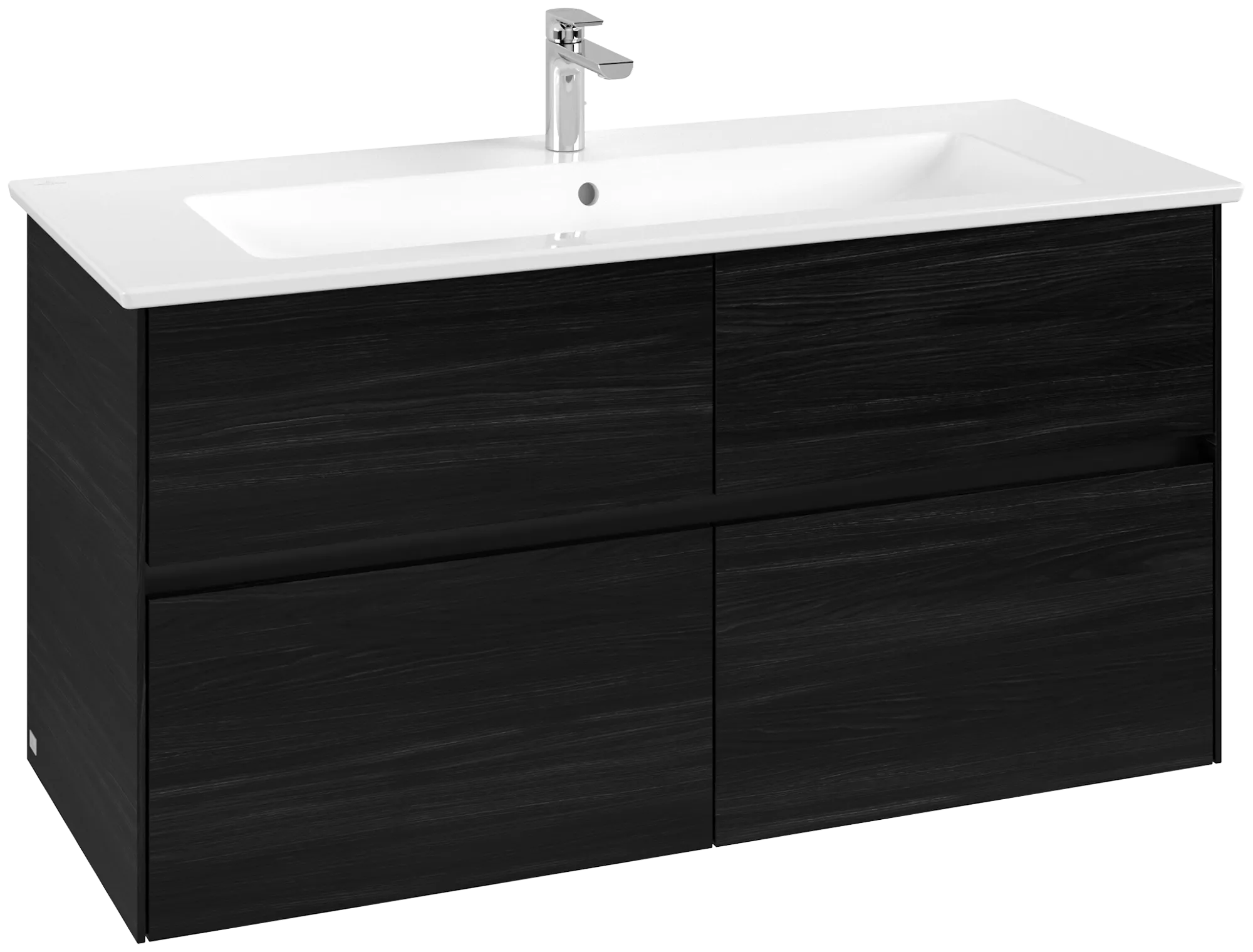 Villeroy & Boch Collaro Waschbeckenunterschrank C14600, 1161x610x480 mm, Black Oak