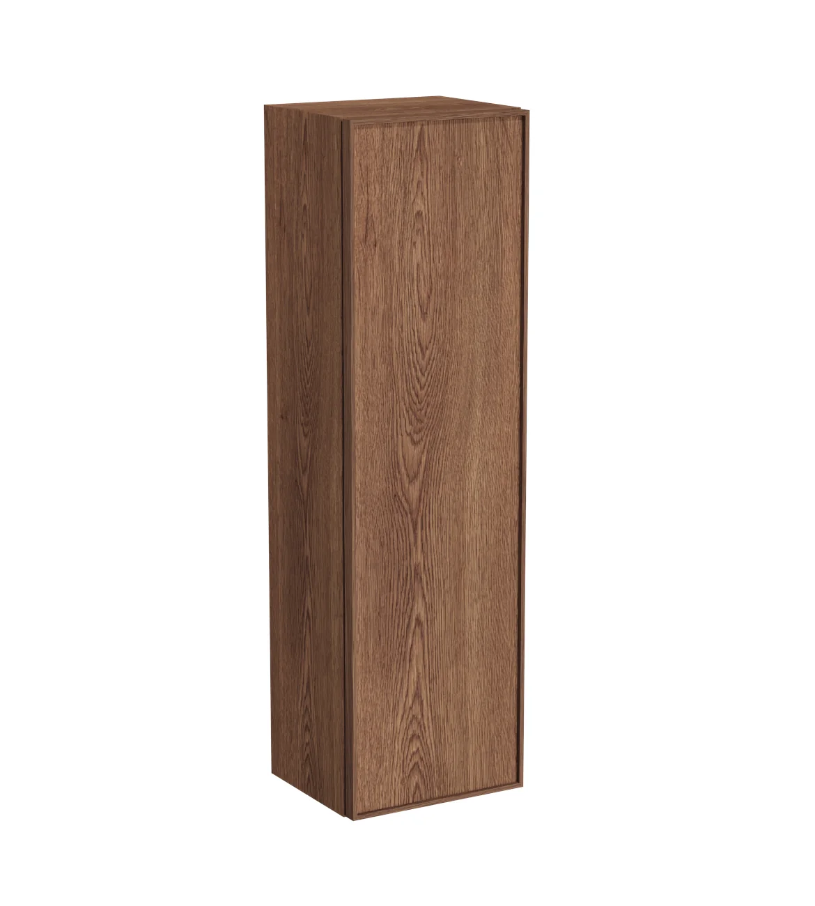 VitrA New Metropole Edge Halbhochschrank, 35 x 30 x 120 cm, Walnuss, Wandmontage mit Softclose & Push-Open, Türanlage links VitrA New Metropole Edge Halbhochschrank, 35 x 30 x 120 cm, Walnuss, Wandmontage mit Softclose & Push-Open, Türanlage links