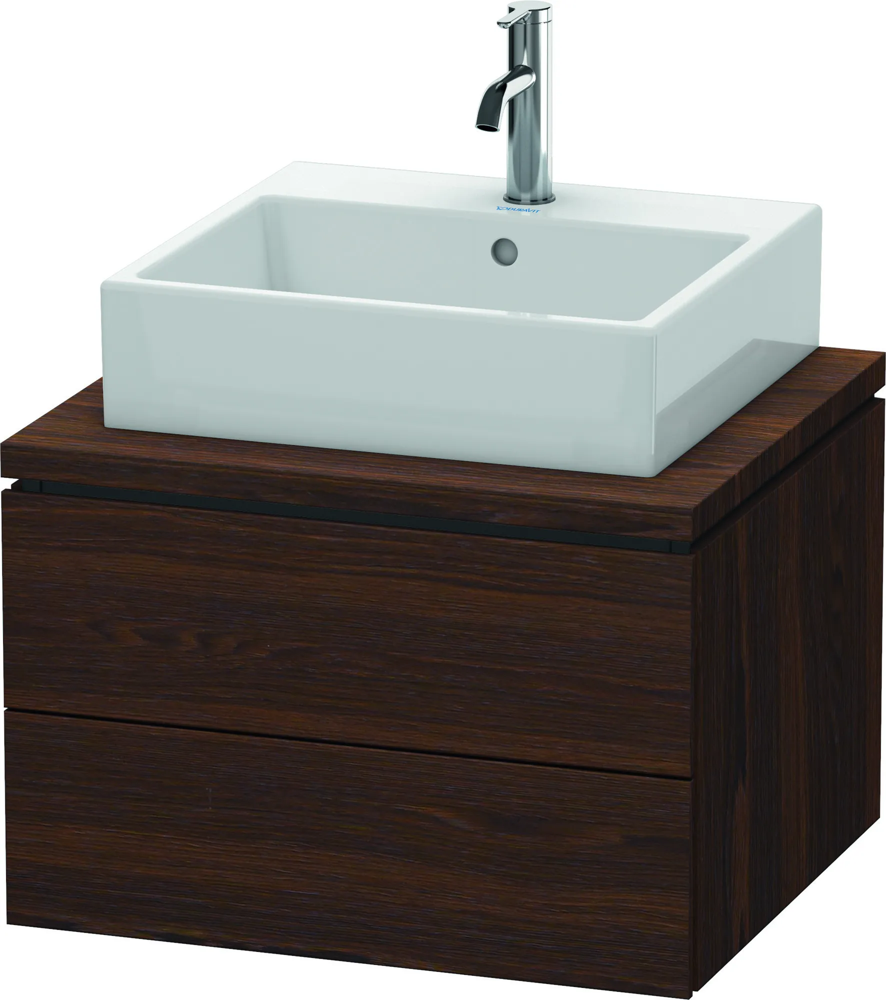 Duravit Waschtischunterschrank wandhängend „L-Cube“ 62 × 40 × 54,7 cm Nussbaum gebürstet Duravit Waschtischunterschrank wandhängend „L-Cube“ 62 × 40 × 54,7 cm Nussbaum gebürstet