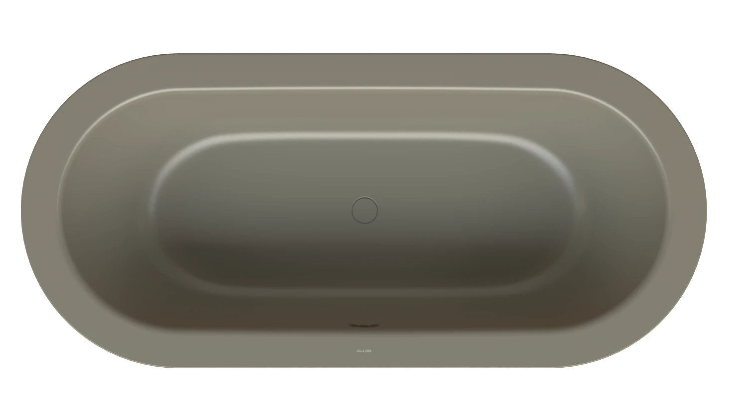Bette BetteSilhouette Badewanne Oval Starlet Graphite 1850x850x420 mm Freistehend 2-Sitzer Schürzen-Badewanne glasierter Titan-Stahl Bette BetteSilhouette Badewanne Oval Starlet Graphite 1850x850x420 mm Freistehend 2-Sitzer Schürzen-Badewanne glasierter Titan-Stahl