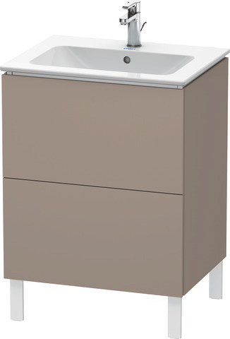 Duravit Waschtischunterschrank bodenstehend „L-Cube“ 62 × 70,4 × 48,1 cm