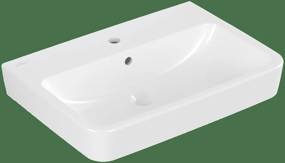 Villeroy & Boch O.novo Waschbecken 4A4165, 650x460mm, Eckig, Weiß Alpin Villeroy & Boch O.novo Waschbecken 4A4165, 650x460mm, Eckig, Weiß Alpin