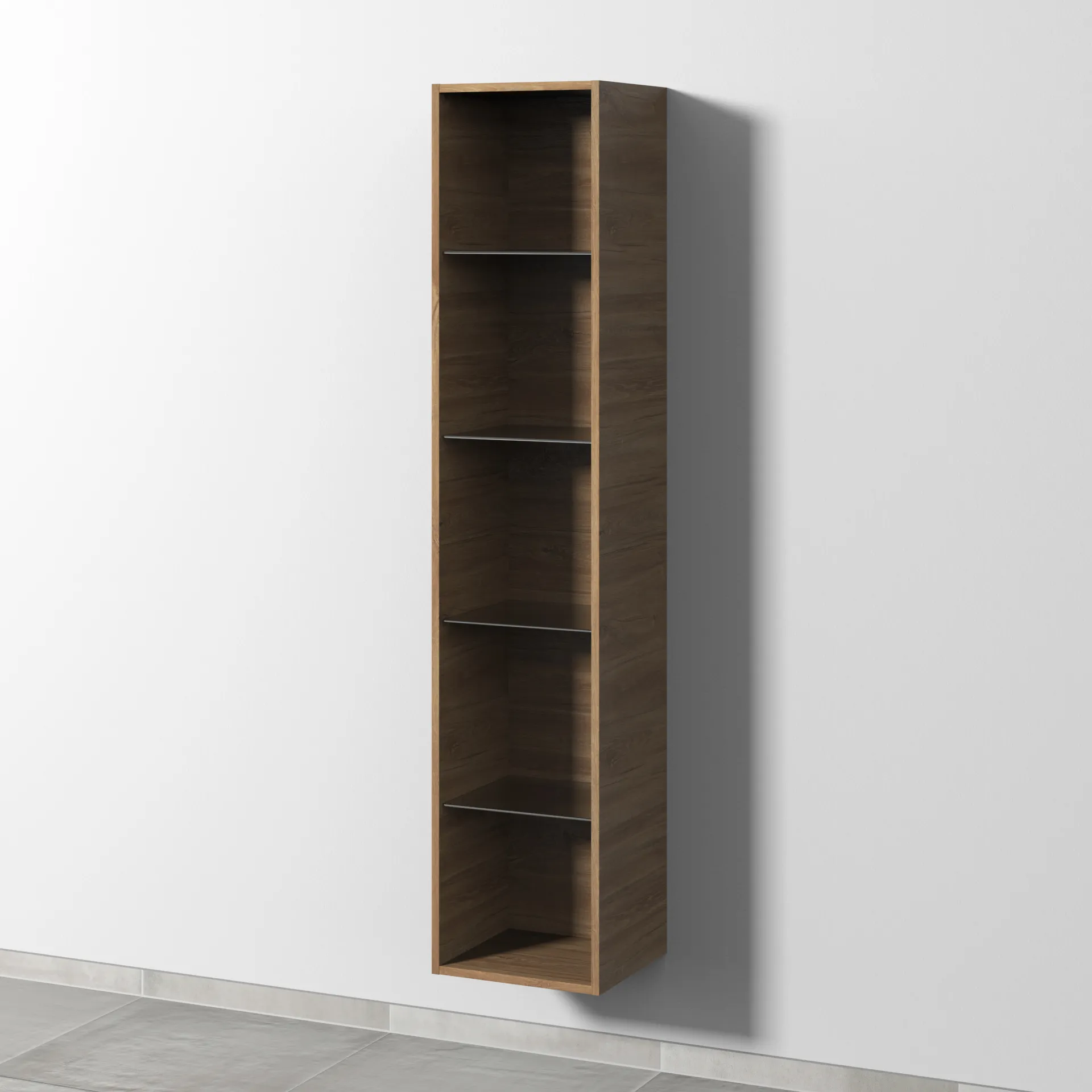 Sanipa Regal „3way“ 350 × 1700 × 328 mm in Eiche Kansas Sanipa Regal „3way“ 350 × 1700 × 328 mm in Eiche Kansas