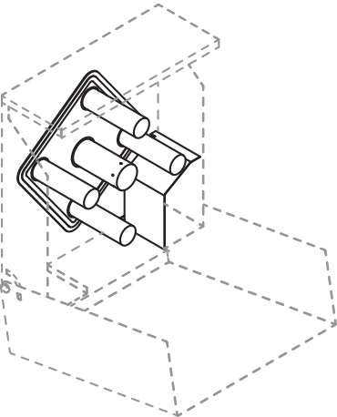 HEWI Papierhalter „System 900“ 20 × 11,1 cm