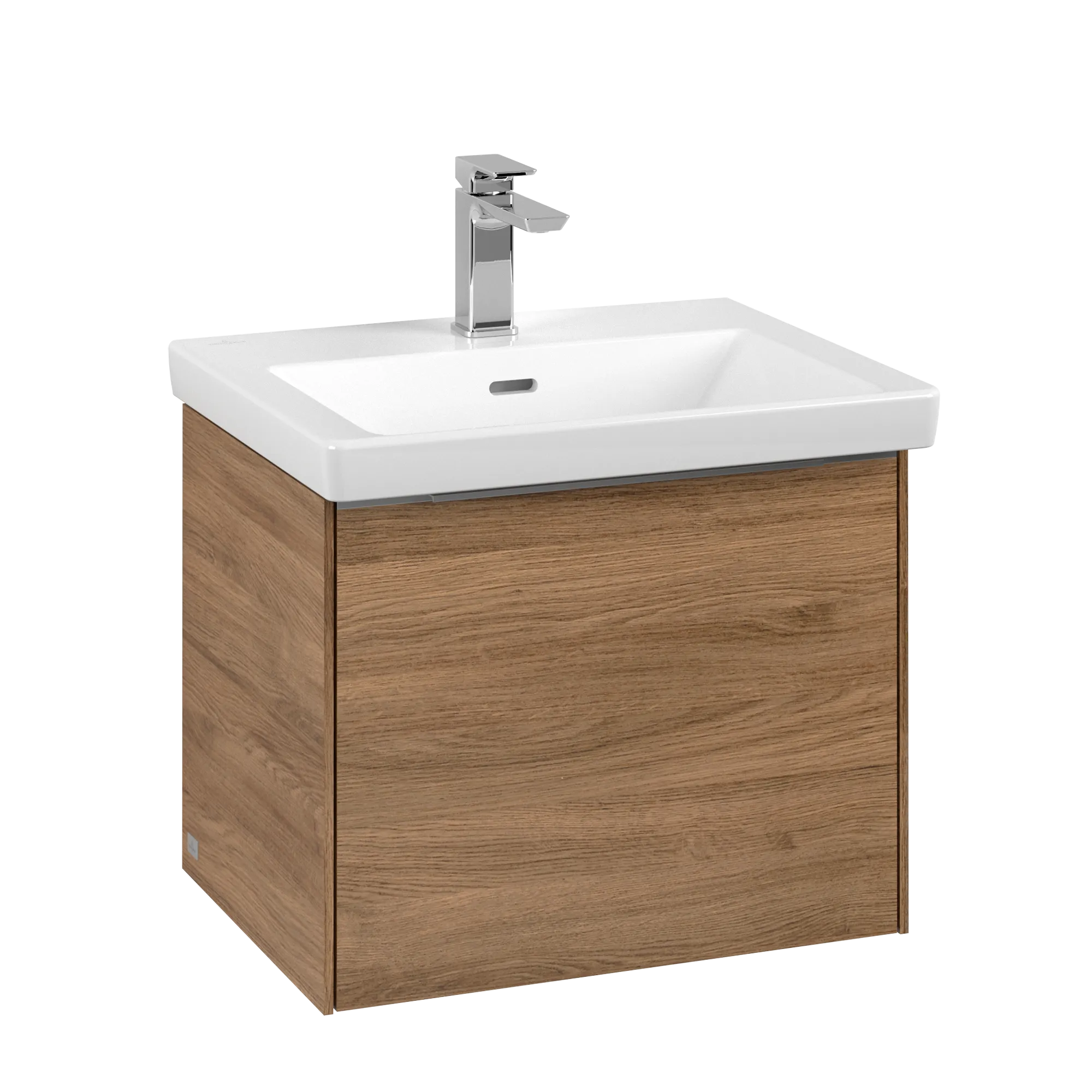 Villeroy & Boch Waschtischunterschrank „Subway 3.0“ für Schrankwaschtisch 523 × 429 × 448 mm Kansas Oak, für Becken mittig