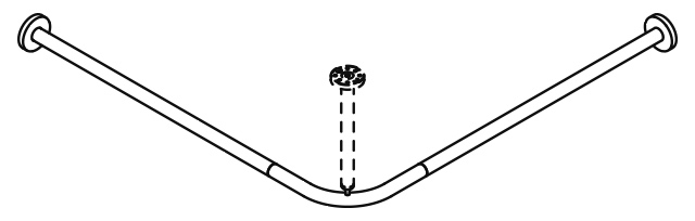 VH-Stange, d:25, A1/A2=787, 16 Ringe, schliff