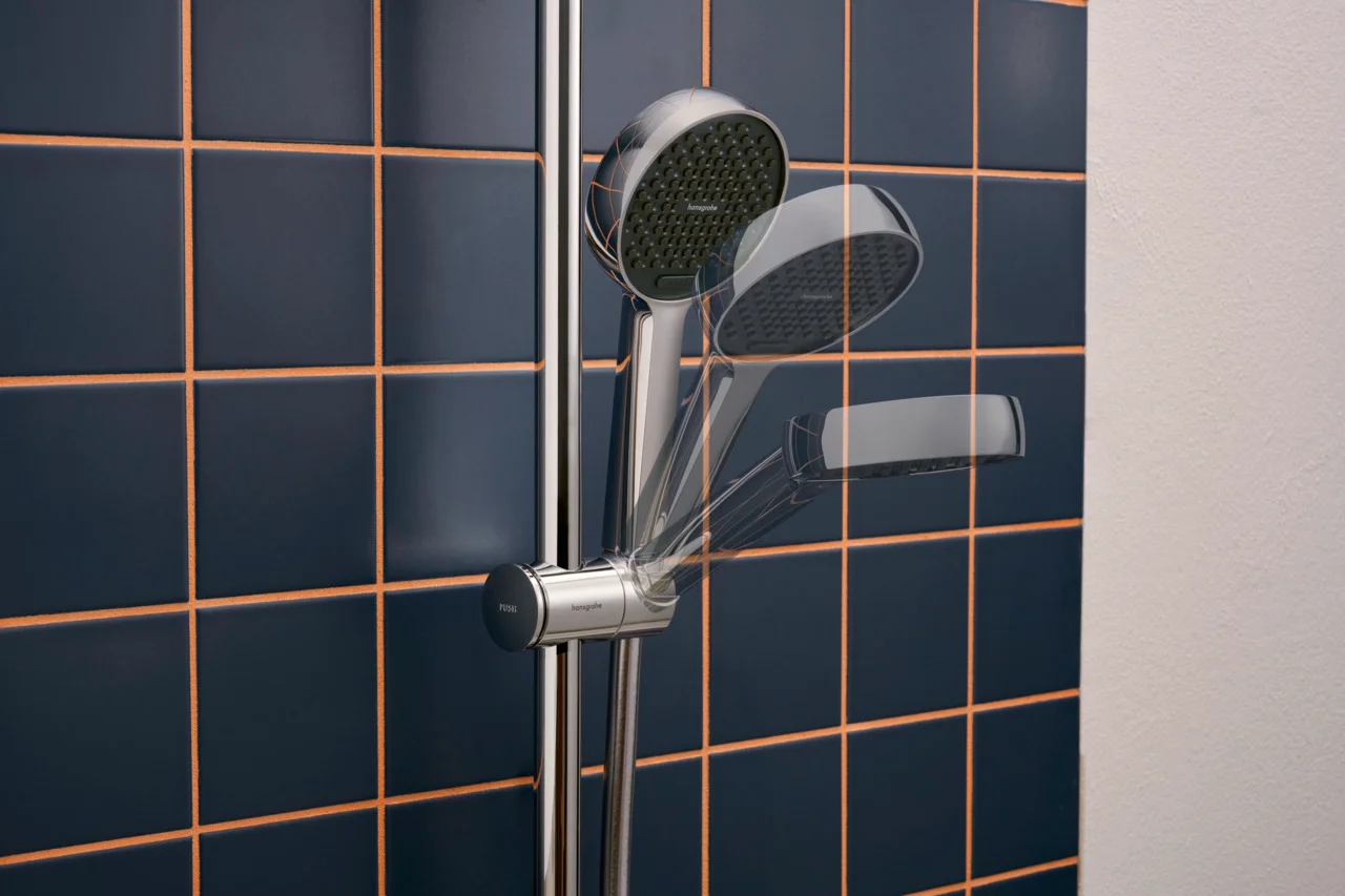 Hansgrohe Activera Select S Brauseset 95 2jet EcoSmart mit Brausestange Varia 72 cm Chrom
