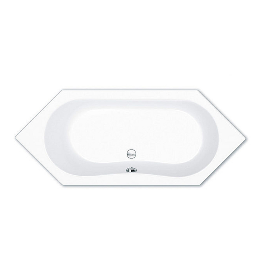 repaBAD Badewanne „Alicante“ sechseck 1900 × 800 mm in Weiß repaBAD Badewanne „Alicante“ sechseck 1900 × 800 mm in Weiß