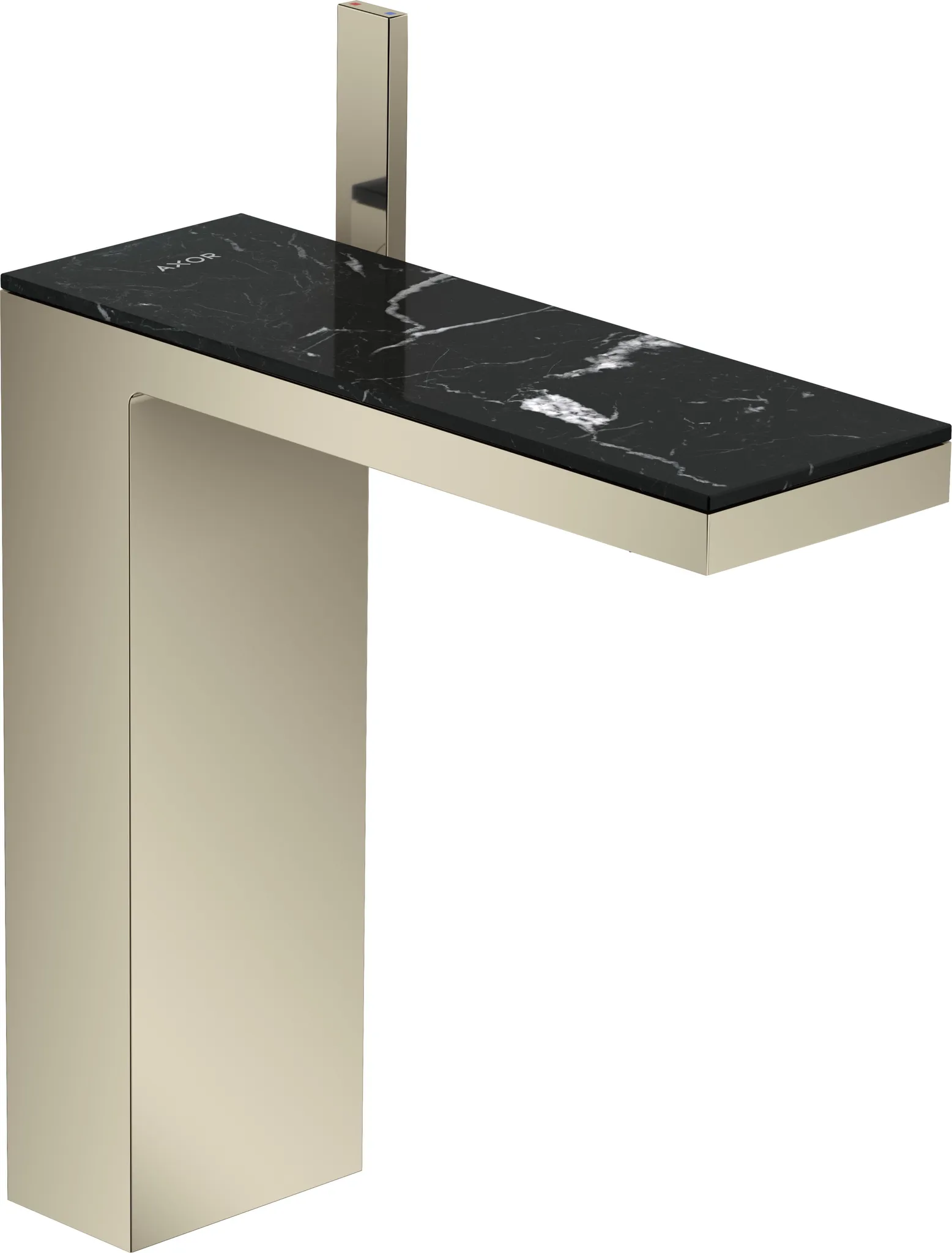 Hansgrohe AXOR MyEdition Mischer Platte 245 Marmor Nero Marquina Hansgrohe AXOR MyEdition Mischer Platte 245 Marmor Nero Marquina