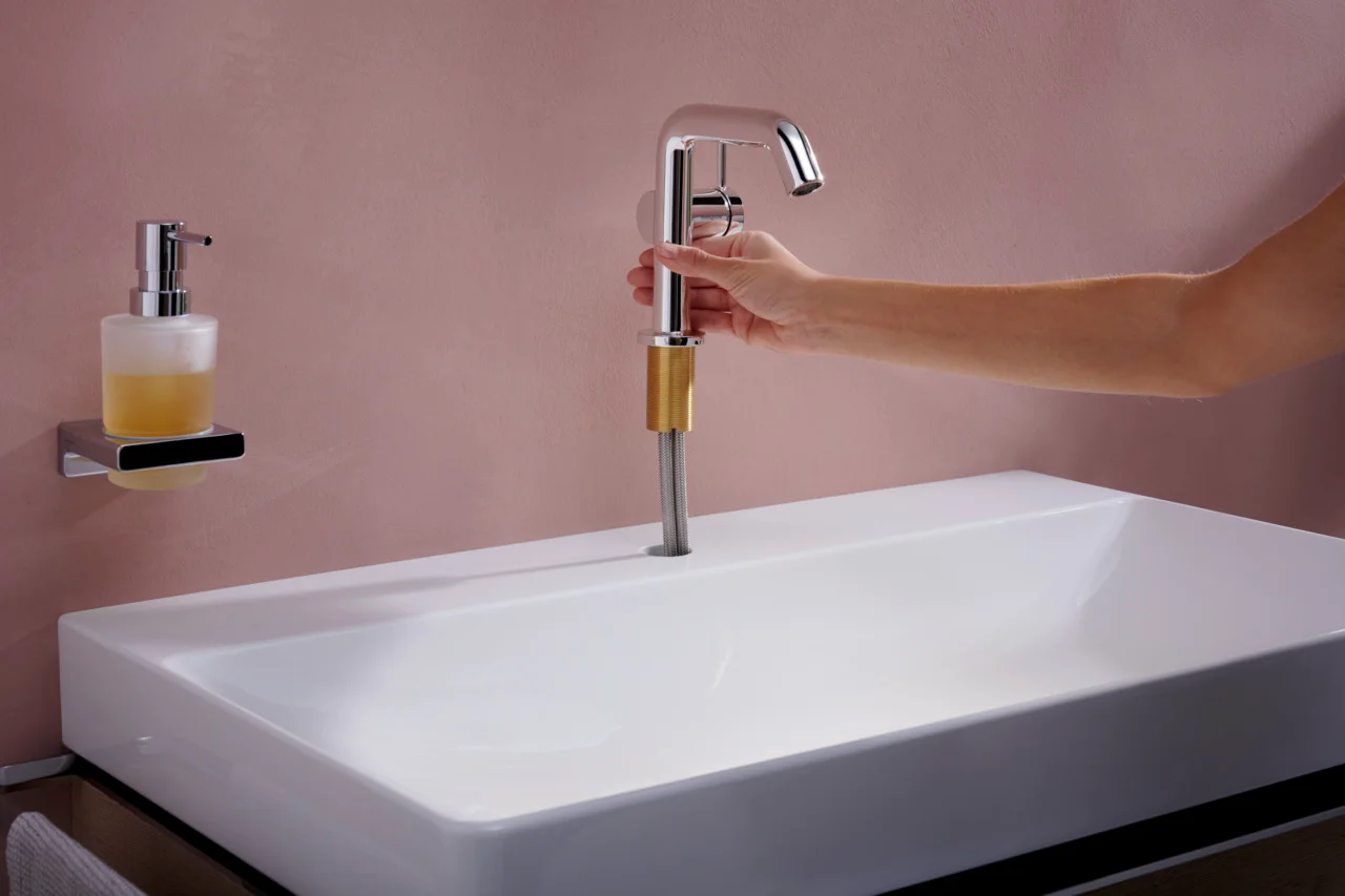 Hansgrohe Xelu Q Waschtisch, weiß, 800x480 mm, wandhängend, mit Hahnloch, ohne Überlauf, SmartClean Glasur Hansgrohe Xelu Q Waschtisch, weiß, 800x480 mm, wandhängend, mit Hahnloch, ohne Überlauf, SmartClean Glasur