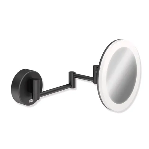 HEWI Kosmetikspiegel LED, rund, 200 mm Durchmesser HEWI Kosmetikspiegel LED, rund, 200 mm Durchmesser