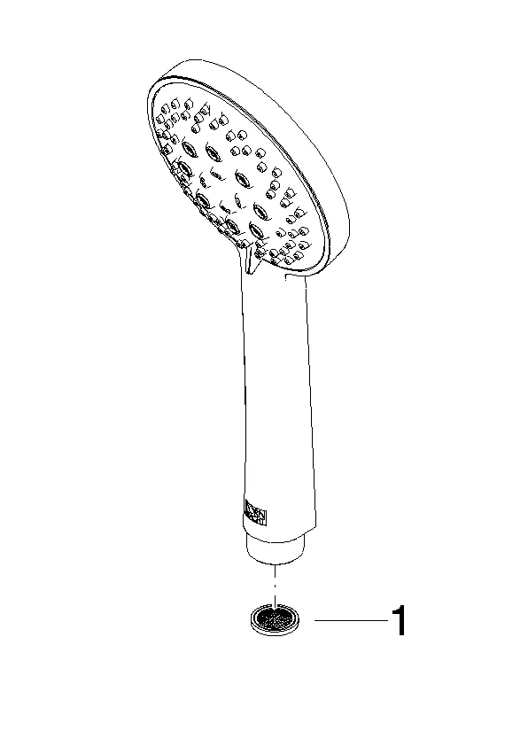 Dornbracht Handbrause FlowReduce - Light Gold