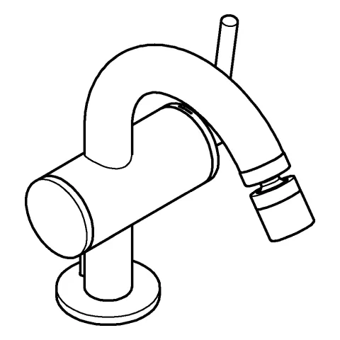 Grohe Atrio Einhand-Bidetbatterie, ½, Einlochmontage, Grohe SilkMove 28 mm Keramikkartusche, mit Temperaturbegrenzer, Grohe Long-Life Oberfläche, Schnell-Montage-System, Bogenauslauf mit Kugelgelenk-Mousseur, Zugstangen-Ablaufgarnitur 1 ¼, flexible Ansch Grohe Atrio Einhand-Bidetbatterie, ½, Einlochmontage, Grohe SilkMove 28 mm Keramikkartusche, mit Temperaturbegrenzer, Grohe Long-Life Oberfläche, Schnell-Montage-System, Bogenauslauf mit Kugelgelenk-Mousseur, Zugstangen-Ablaufgarnitur 1 ¼, flexible Ansch