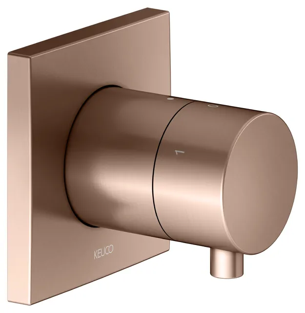 IXMO 3-Wege Ab- u. Umstellventil UP Rotgold gebürstet IXMO 3-Wege Ab- u. Umstellventil UP Rotgold gebürstet