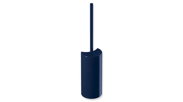 HEWI WC-Bürstengarnitur der Serie 477, freistehend stahlblau