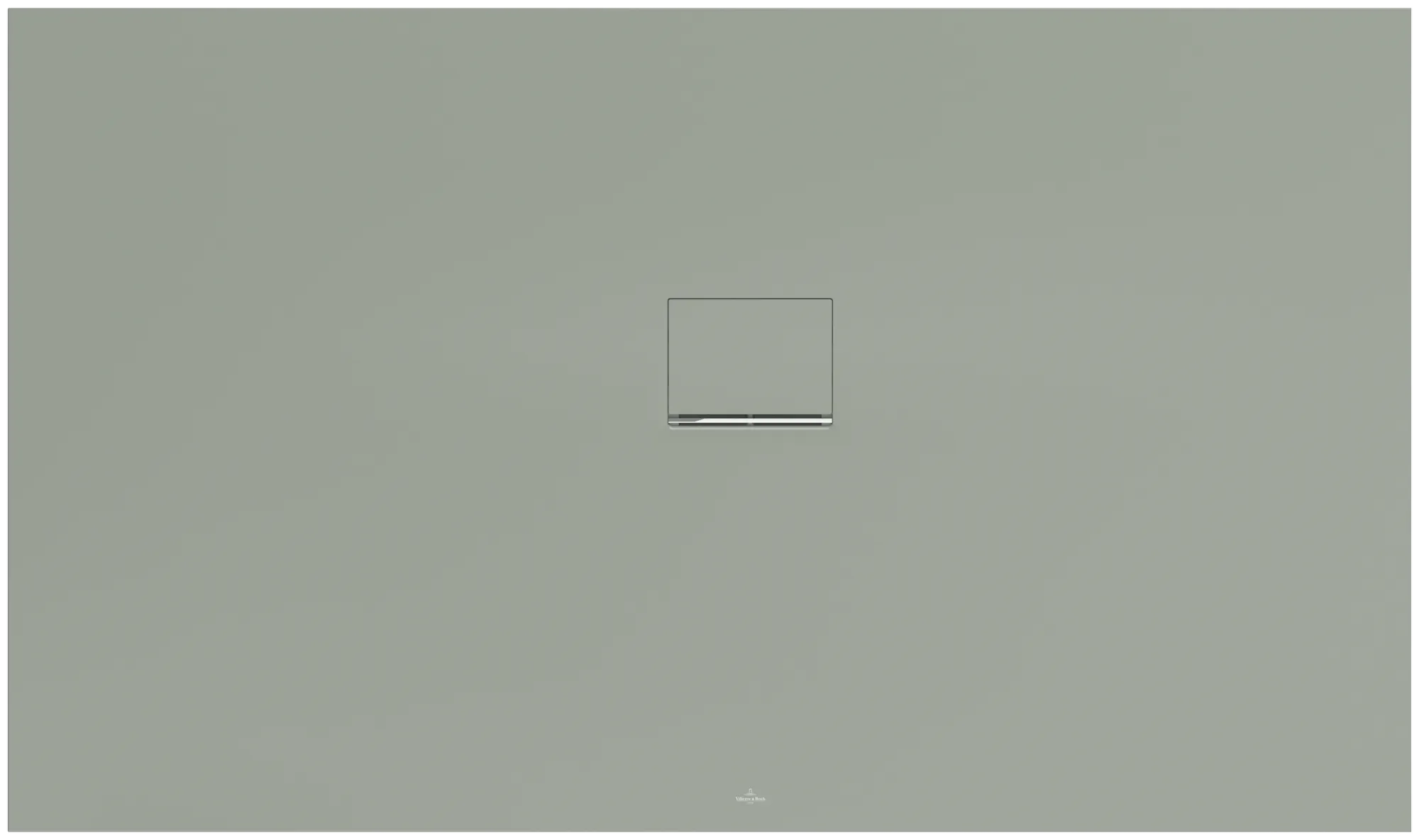 Villeroy & Boch rechteck Duschwanne „Squaro Infinity“ Eck-Einbau rechts gegen Wand 170 × 100 cm ohne Oberflächenbeschichtung, in Morning Green