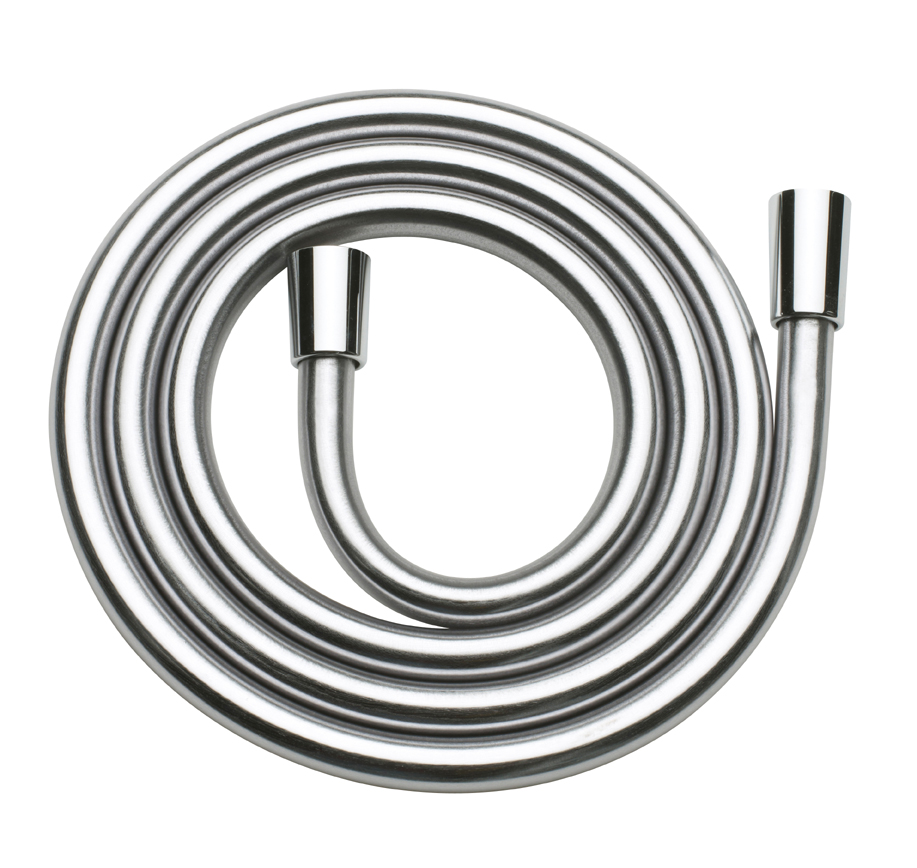 Silberflex-Brauseschlauch AqvaShower - 1/2″ Dreh-Konus × 1/2″ Konus × 2000 mm - chrom