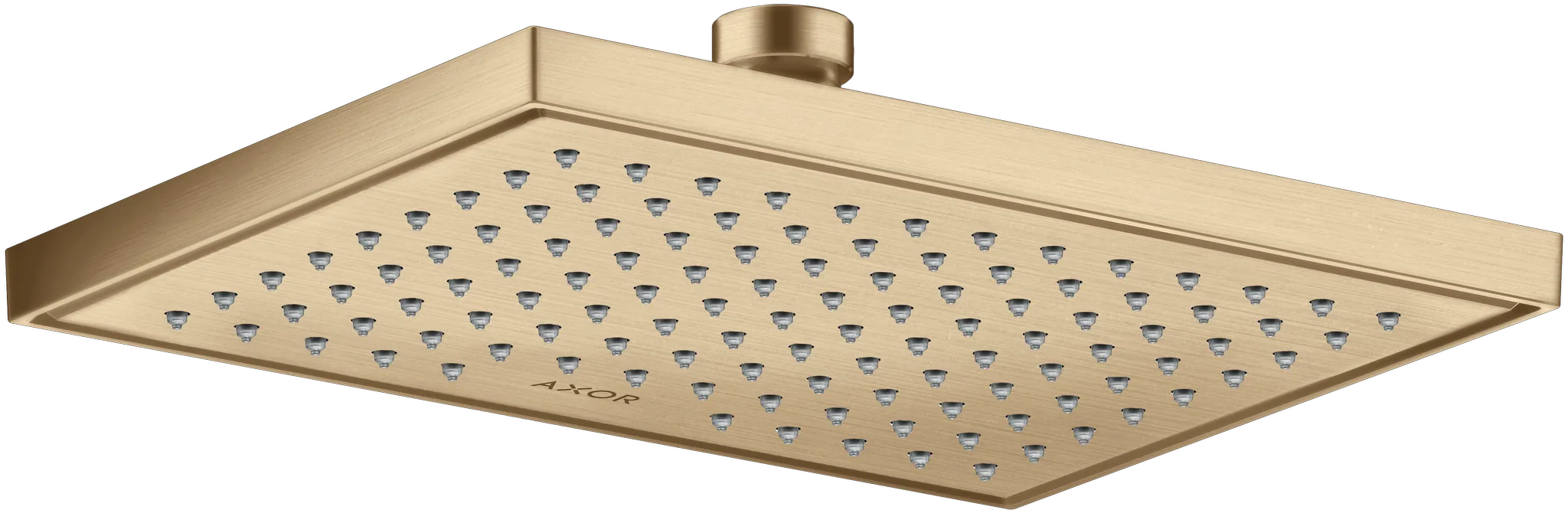 Hansgrohe AXOR ShowerSolutions Kopfbrause 245⁄185 1jet EcoSmart+ Brushed Bronze