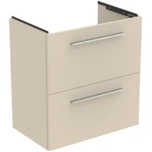 Ideal Standard Waschtischunterschrank „i.lifeS“ 60 × 63 × 37,5 cm Sandbeige matt Ideal Standard Waschtischunterschrank „i.lifeS“ 60 × 63 × 37,5 cm Sandbeige matt