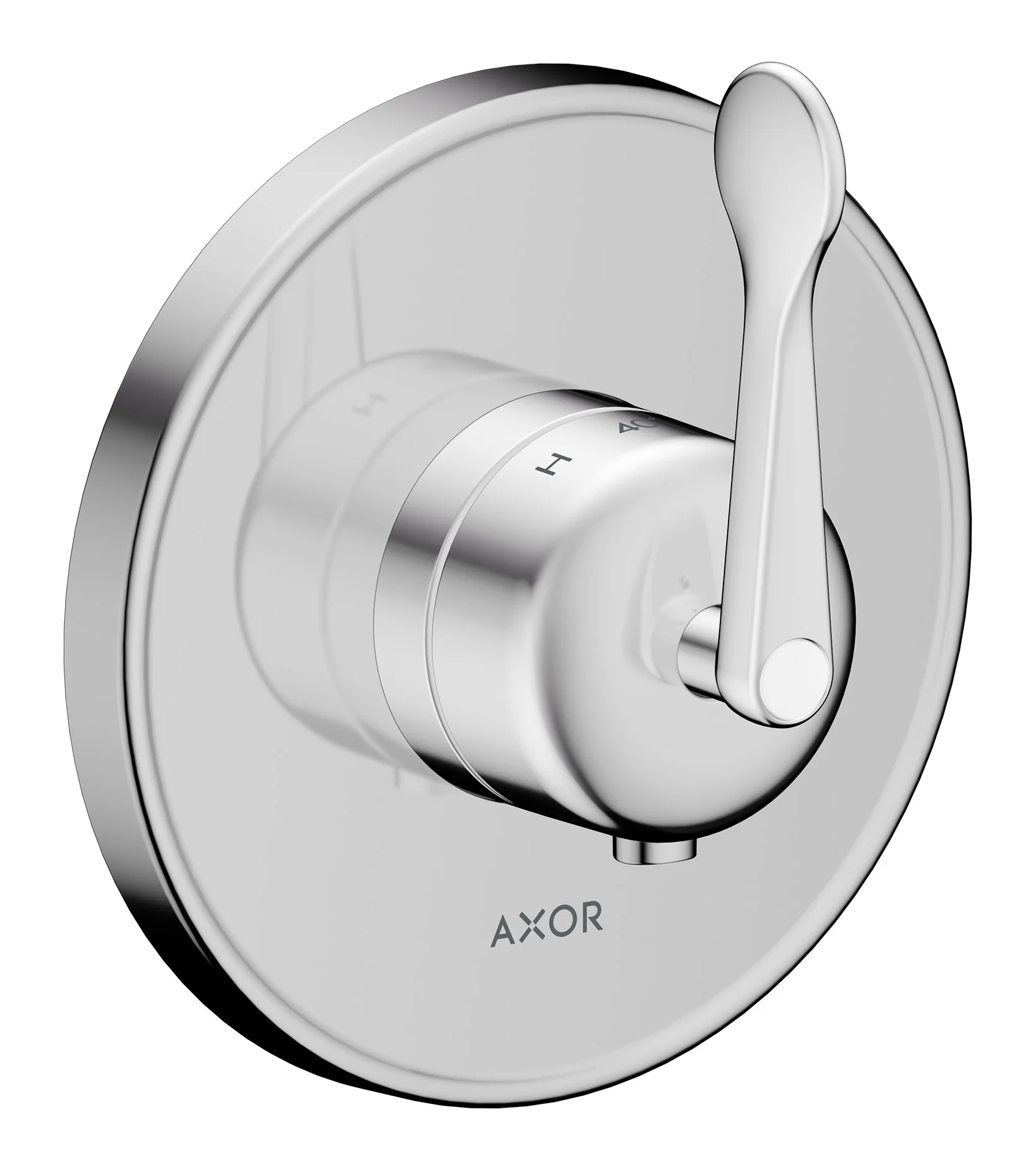 AXOR Archivio Thermostat Unterputz mit Hebelgriff, Oberfläche: Chrom