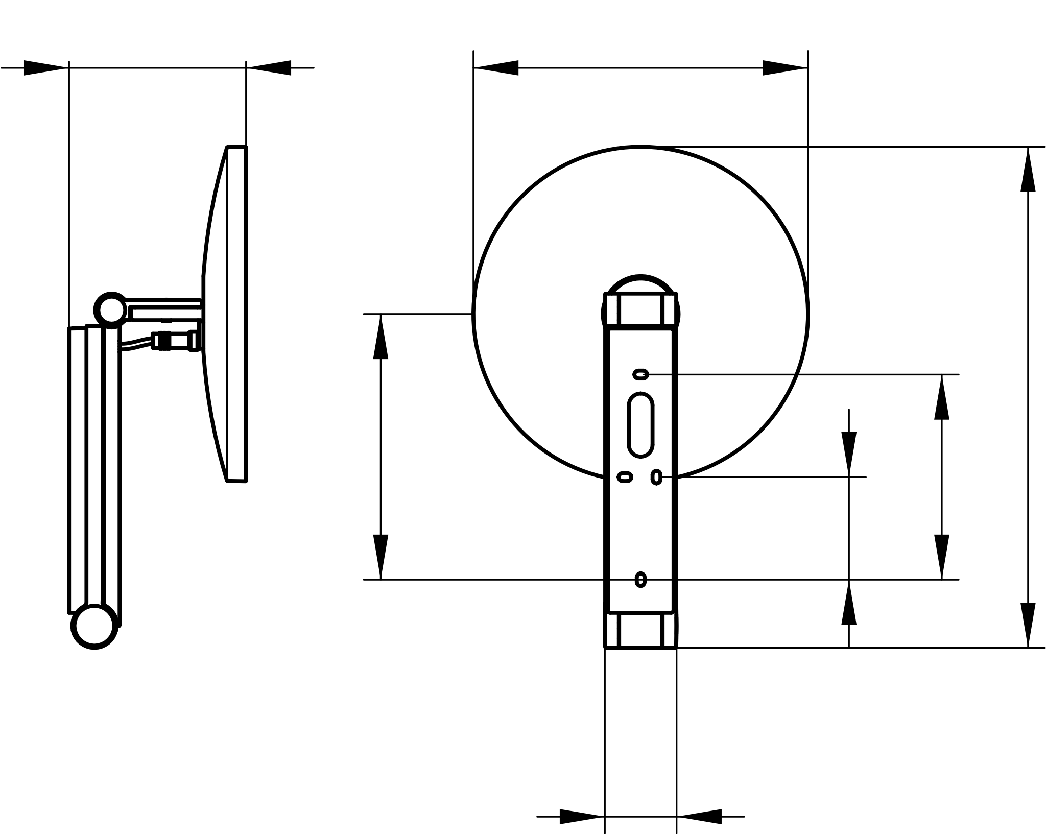 Kosmetikspiegel 17612019003 Kosmetikspiegel iLook_move Wandmodell, rund/beleuchtet 1 Lichtfarbe, ohne Kabel verchromt