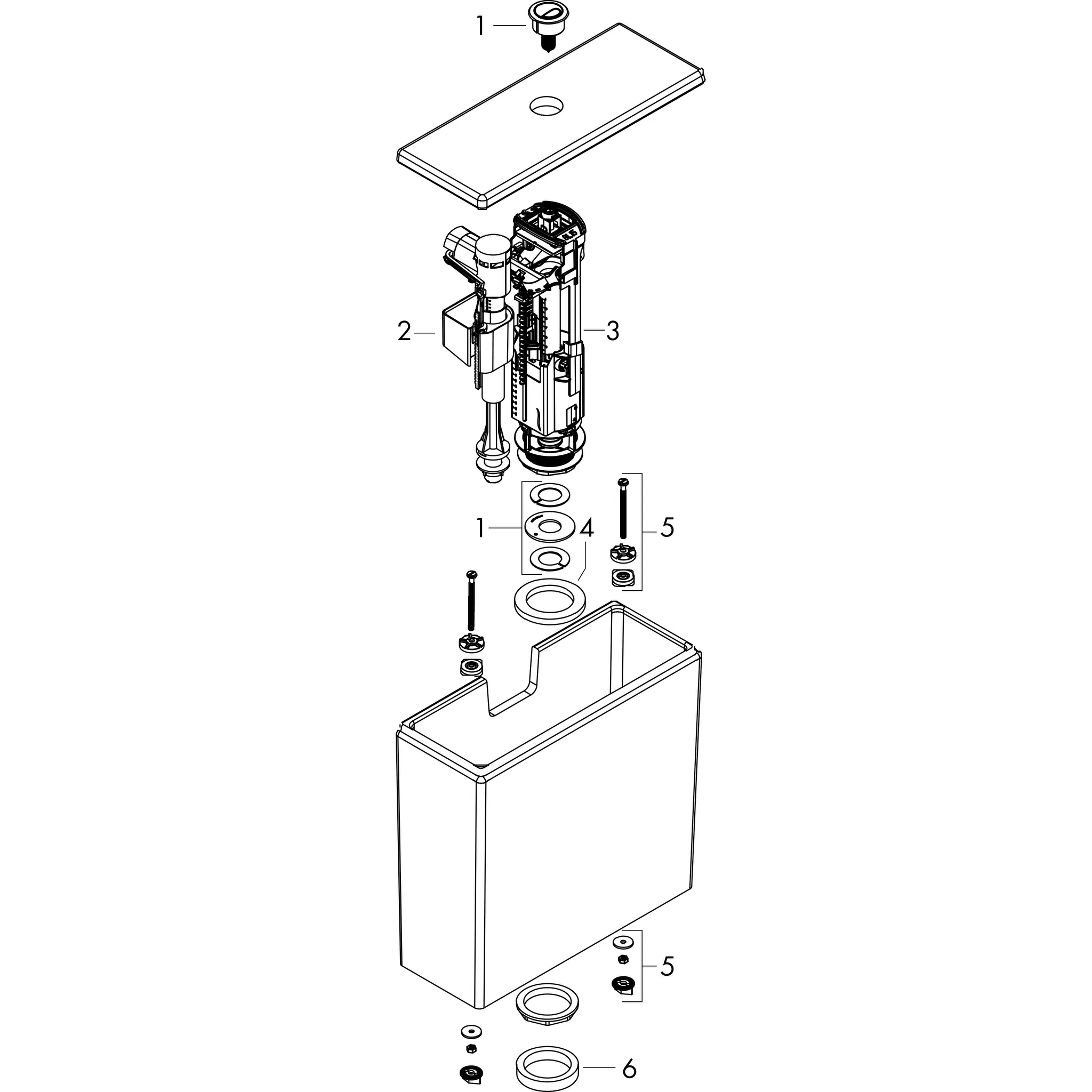 Spülkasten „EluPura Original Q“ Spülkasten „EluPura Original Q“