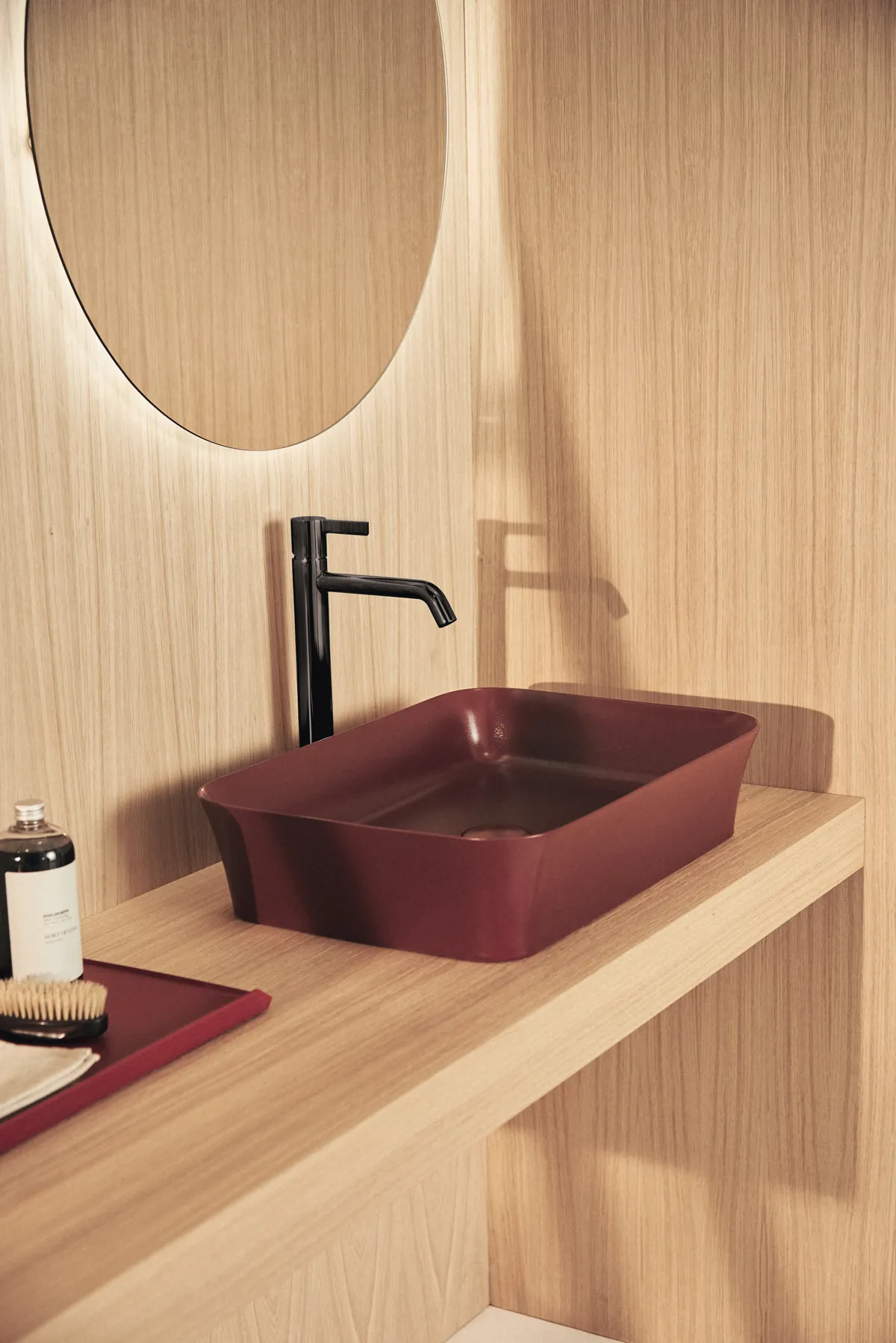 Ideal Standard Waschtischarmatur Joy, verl. Sockel, o. Ablgarn., Ausladung 170mm, Magnetic Grey