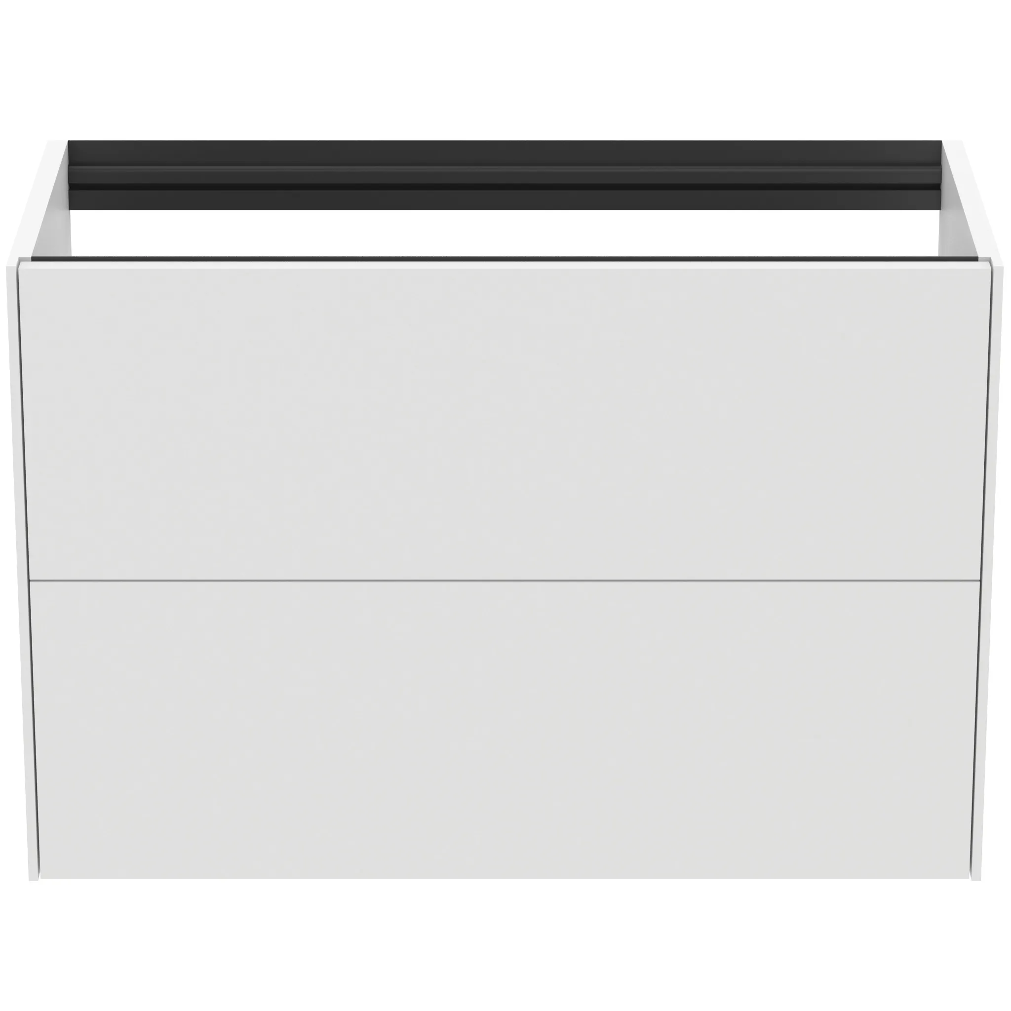 Ideal Standard Waschtischunterschrank Conca, 2 Auszüge, ohne Platte, 800x373x540mm, Weiß Ideal Standard Waschtischunterschrank Conca, 2 Auszüge, ohne Platte, 800x373x540mm, Weiß